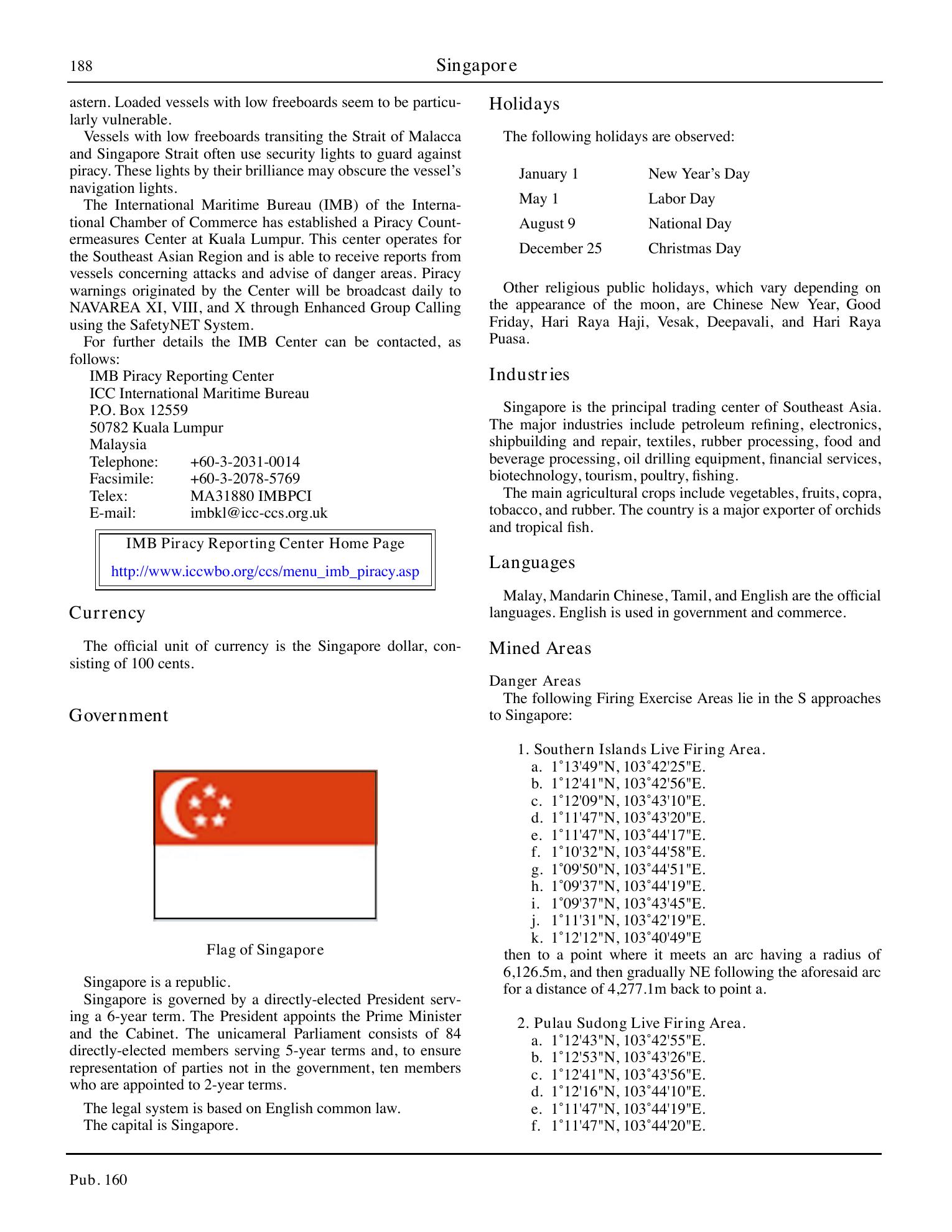 Sailing Directions (Planning Guide) South Atlantic Ocean and Indian Ocean — страница 199