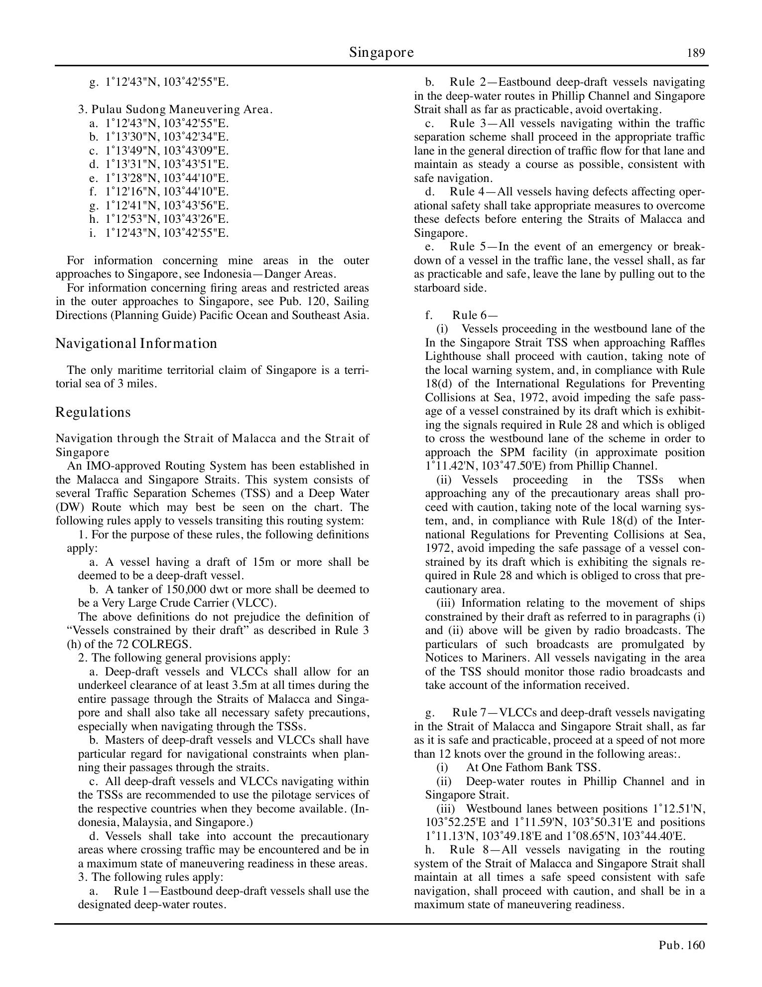 Sailing Directions (Planning Guide) South Atlantic Ocean and Indian Ocean — страница 200