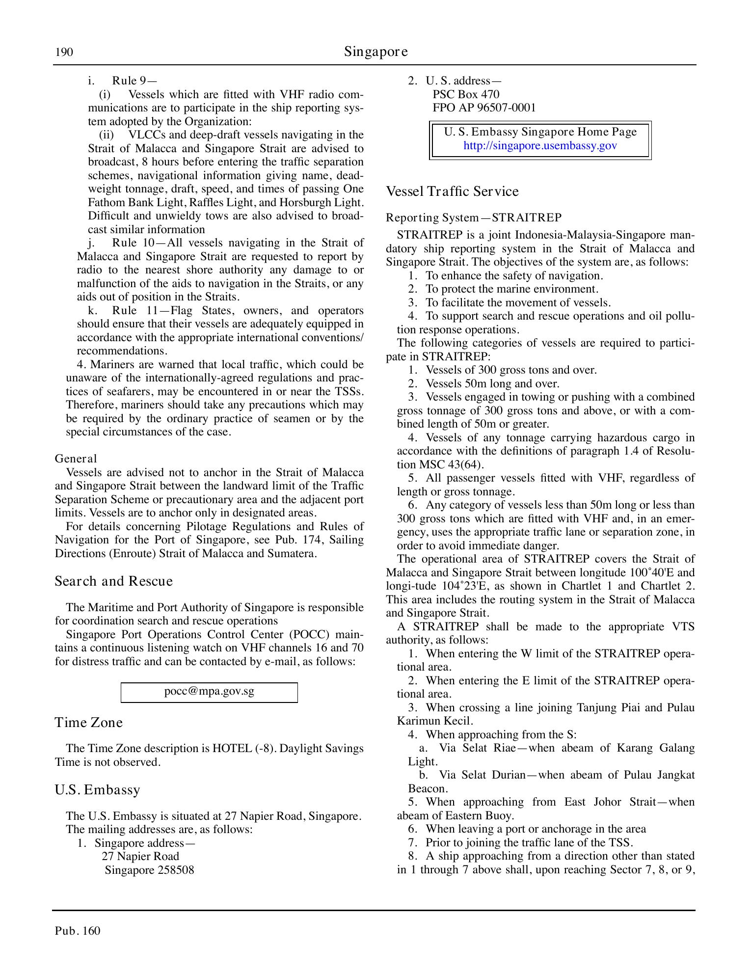 Sailing Directions (Planning Guide) South Atlantic Ocean and Indian Ocean — страница 201