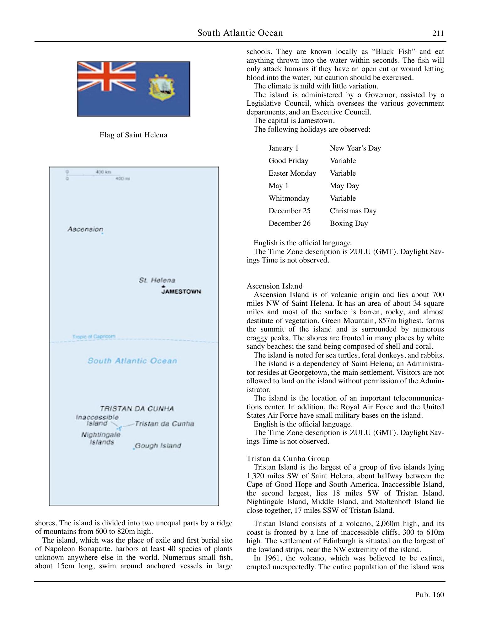 Sailing Directions (Planning Guide) South Atlantic Ocean and Indian Ocean — страница 222