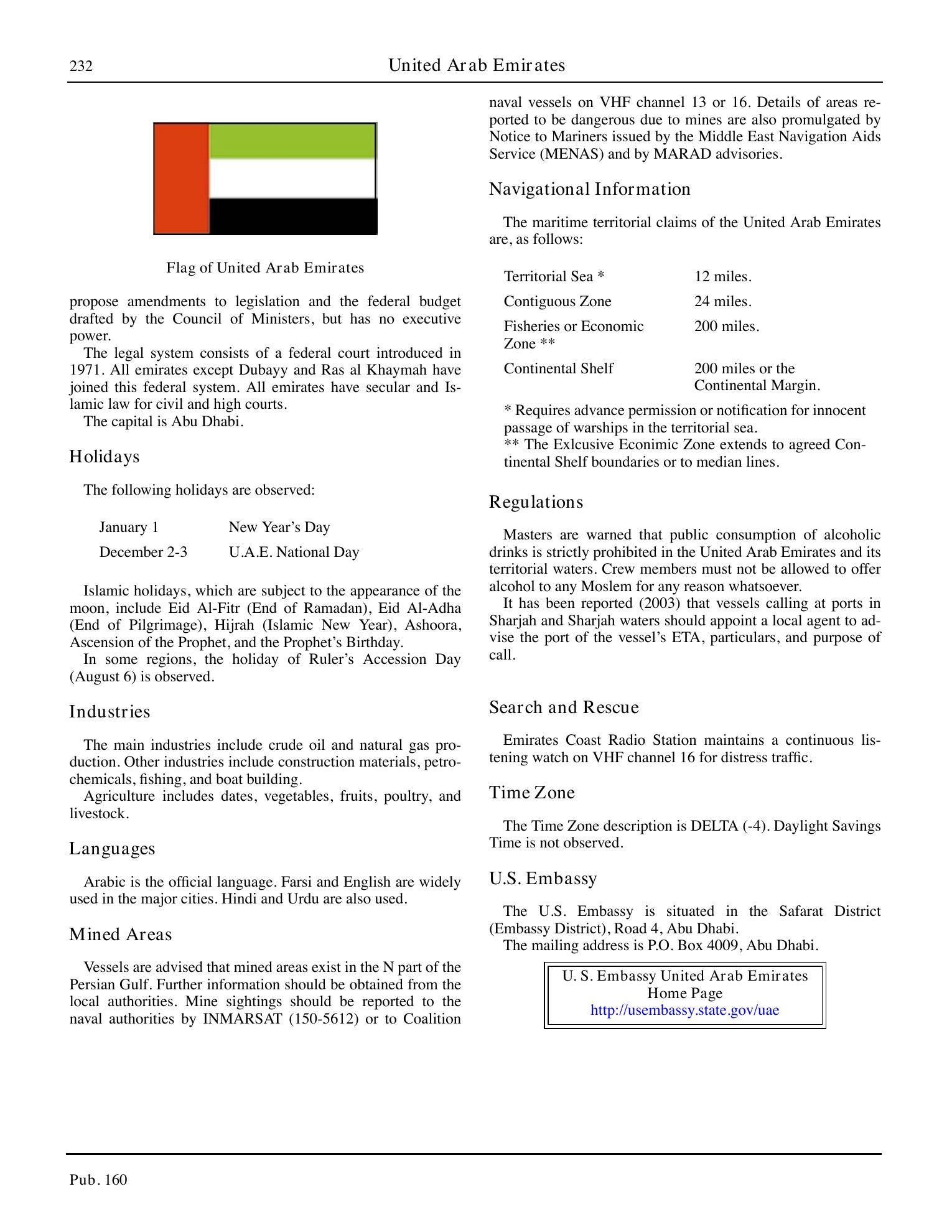 Sailing Directions (Planning Guide) South Atlantic Ocean and Indian Ocean — страница 243