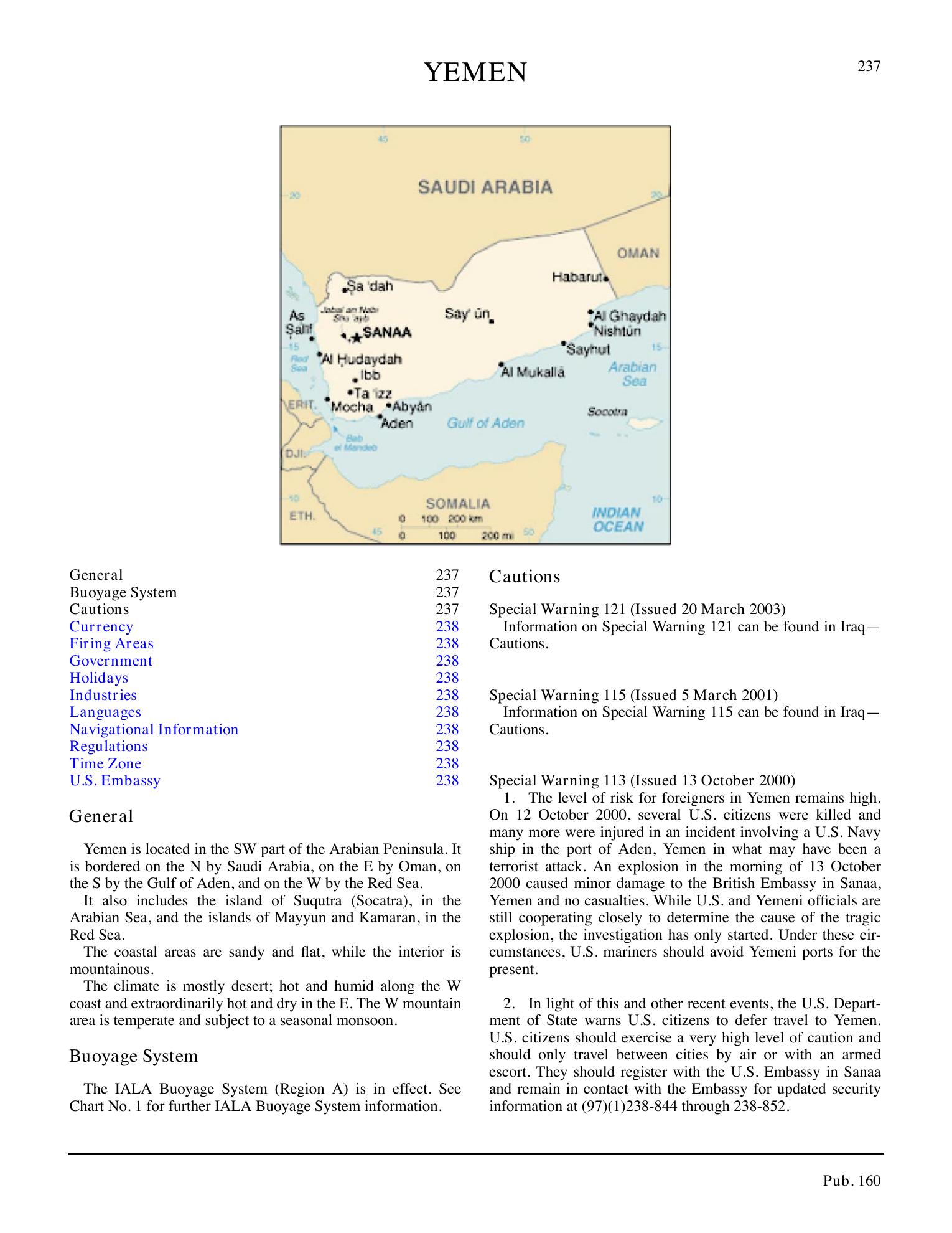 Sailing Directions (Planning Guide) South Atlantic Ocean and Indian Ocean — страница 248