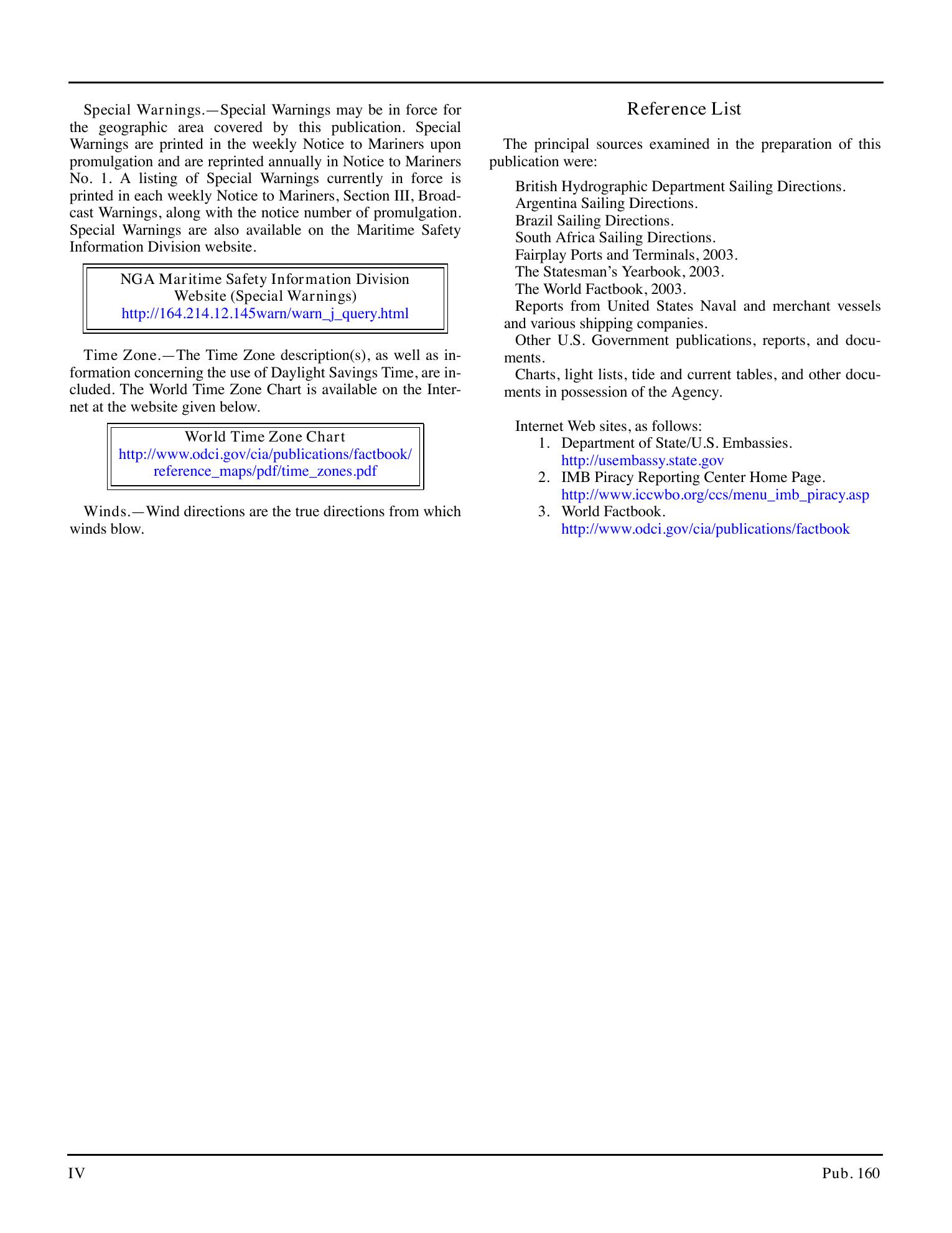 Sailing Directions (Planning Guide) South Atlantic Ocean and Indian Ocean — страница 3