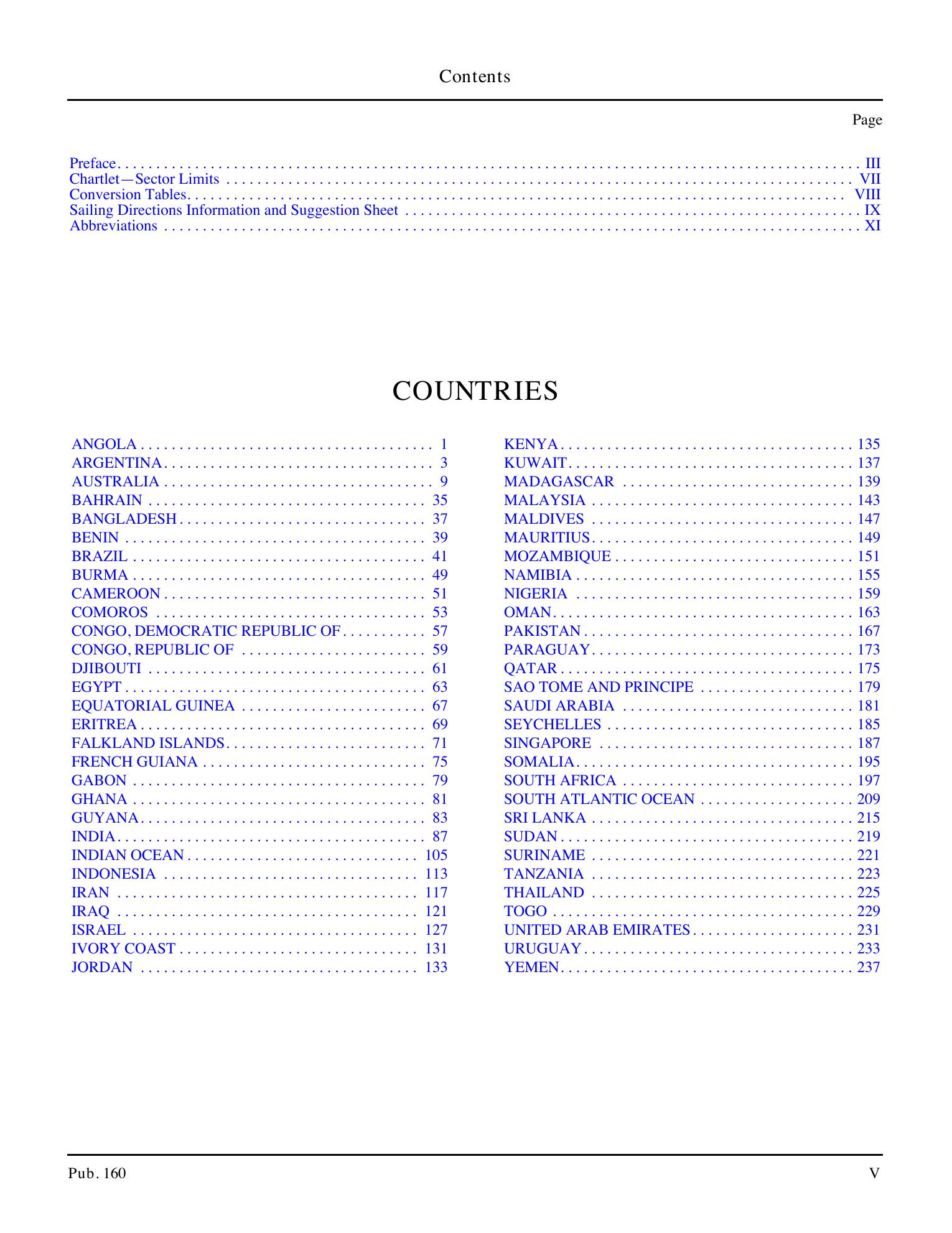 Sailing Directions (Planning Guide) South Atlantic Ocean and Indian Ocean — страница 4