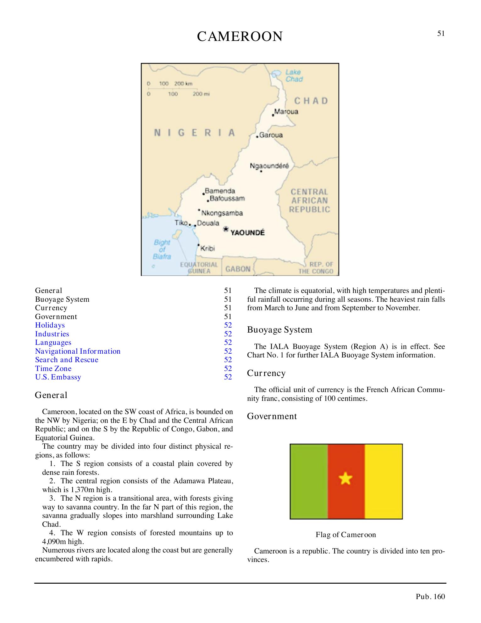 Sailing Directions (Planning Guide) South Atlantic Ocean and Indian Ocean — страница 62
