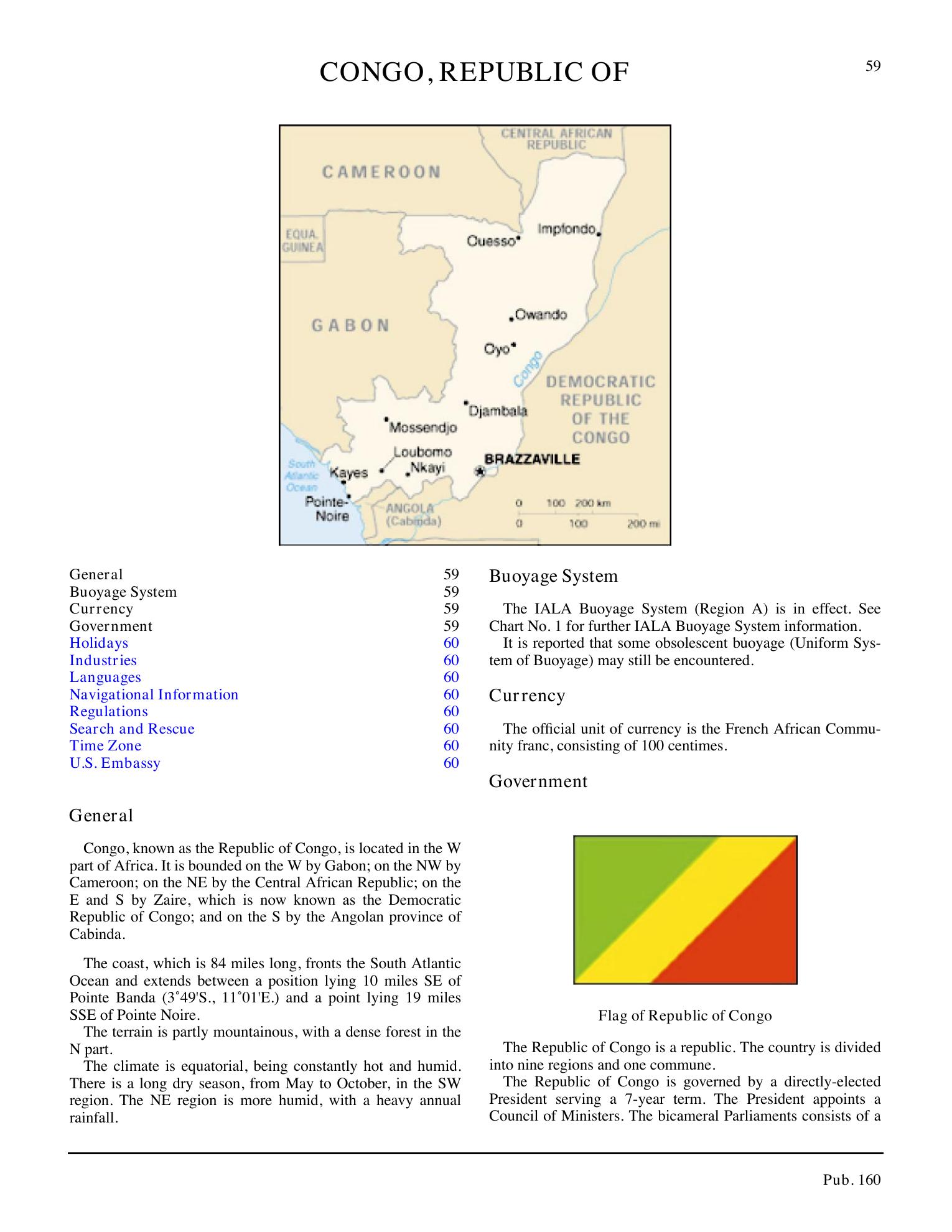 Sailing Directions (Planning Guide) South Atlantic Ocean and Indian Ocean — страница 70