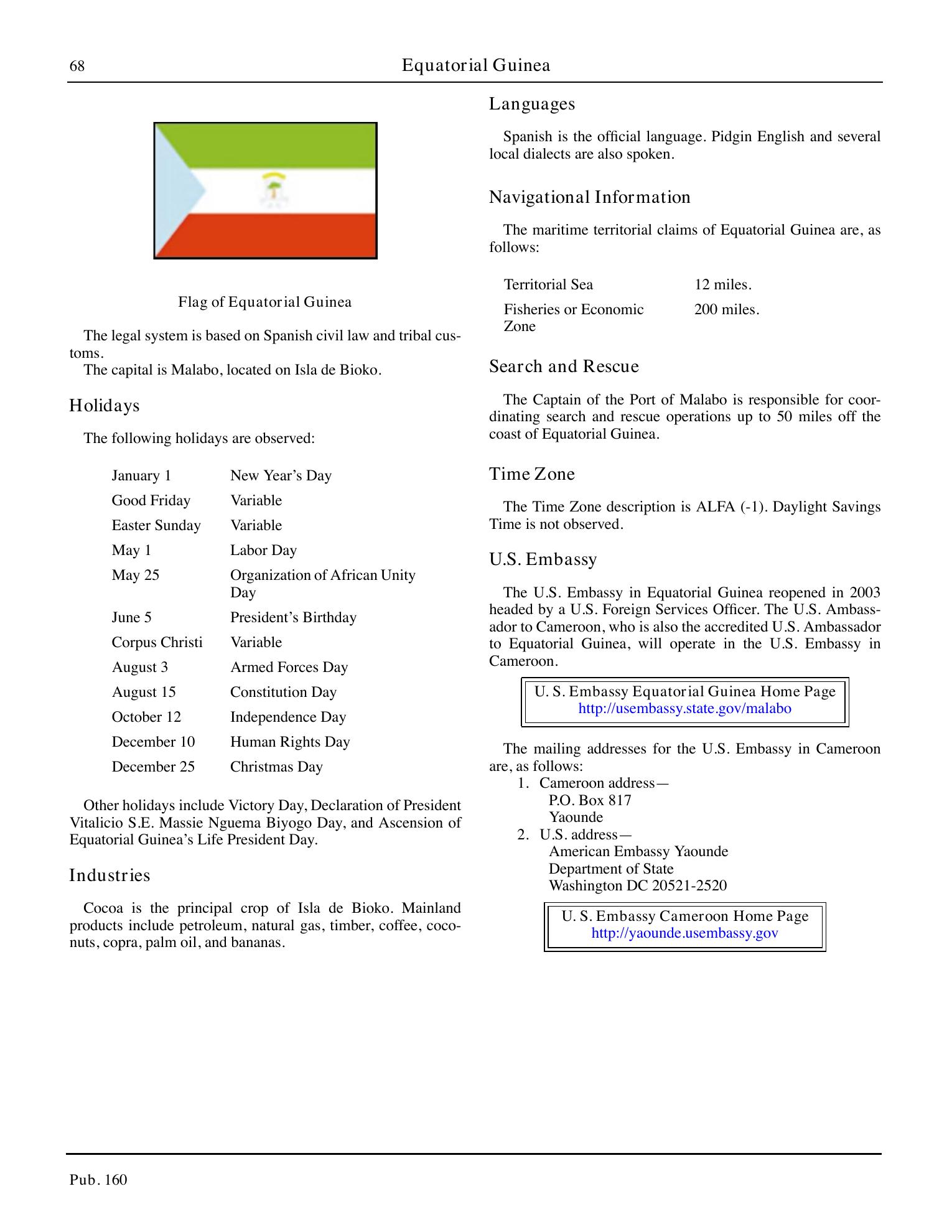 Sailing Directions (Planning Guide) South Atlantic Ocean and Indian Ocean — страница 79