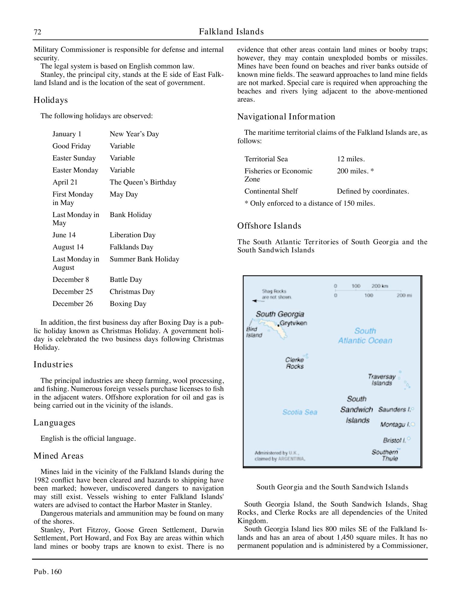 Sailing Directions (Planning Guide) South Atlantic Ocean and Indian Ocean — страница 83