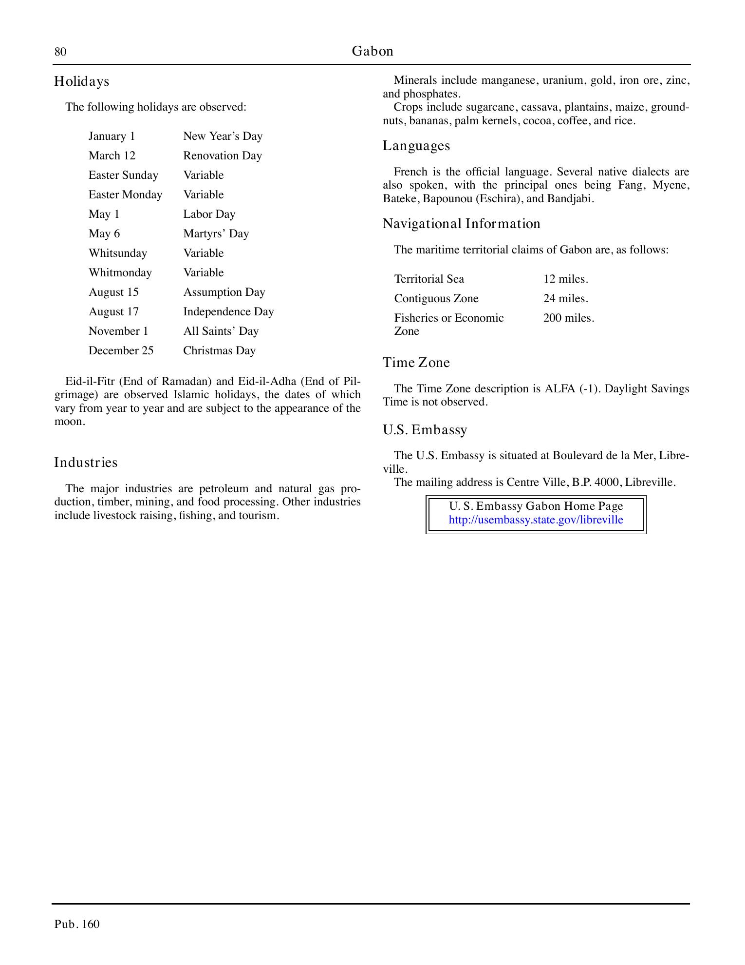 Sailing Directions (Planning Guide) South Atlantic Ocean and Indian Ocean — страница 91