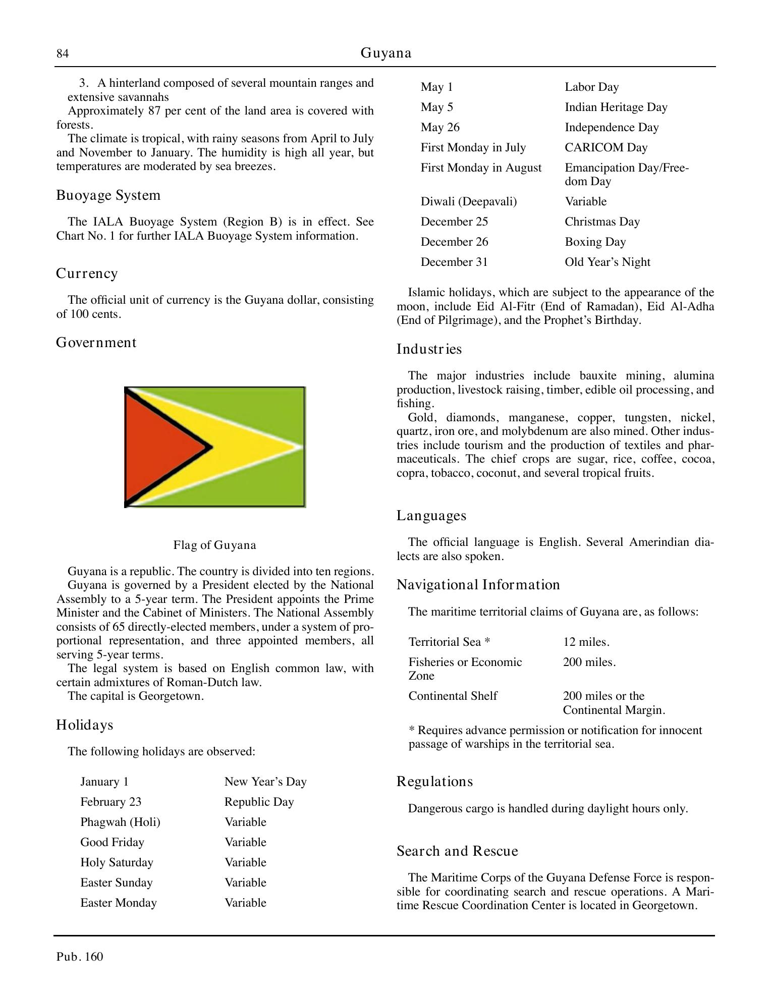 Sailing Directions (Planning Guide) South Atlantic Ocean and Indian Ocean — страница 95