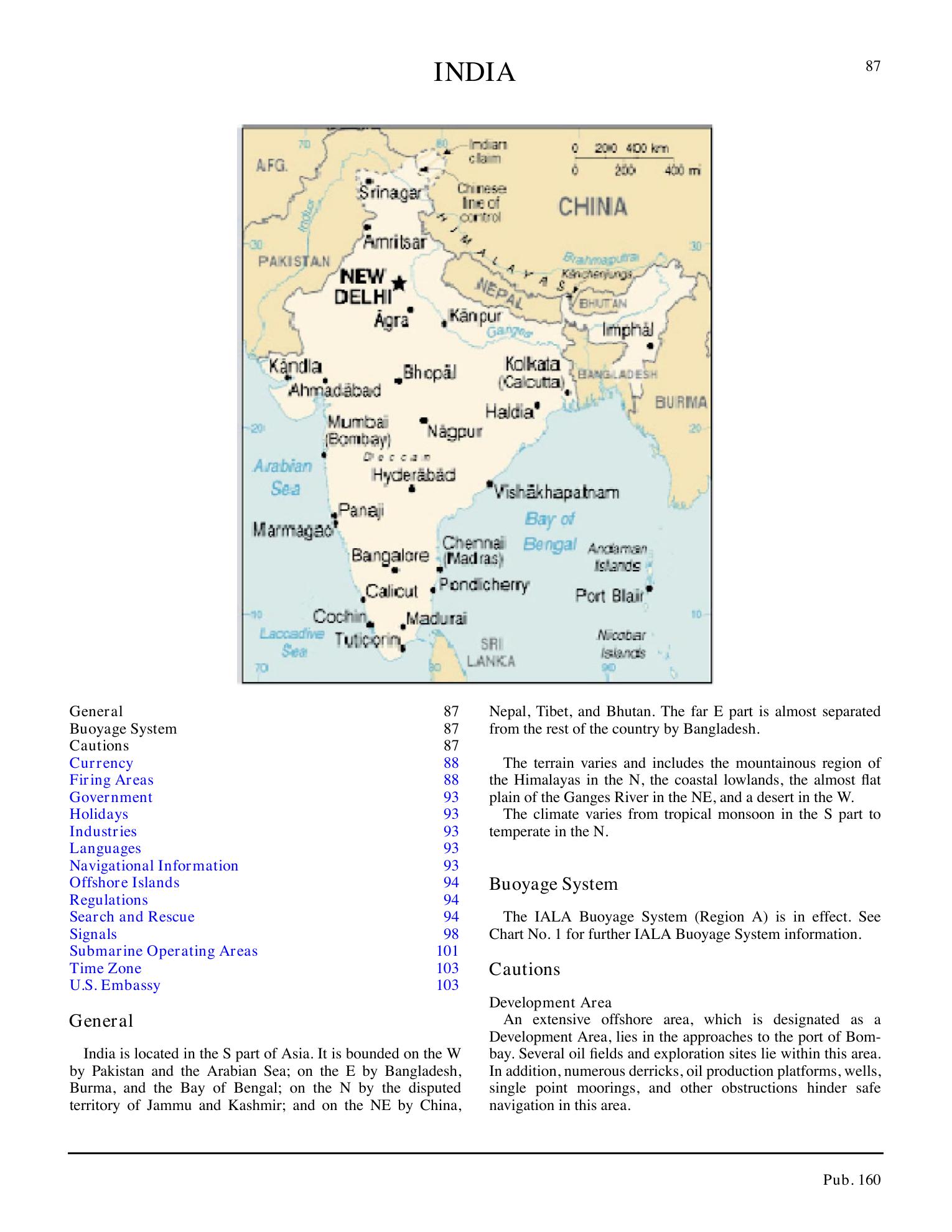 Sailing Directions (Planning Guide) South Atlantic Ocean and Indian Ocean — страница 98