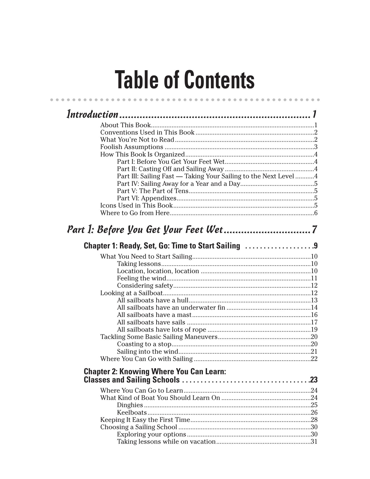 Sailing For Dummies — страница 11