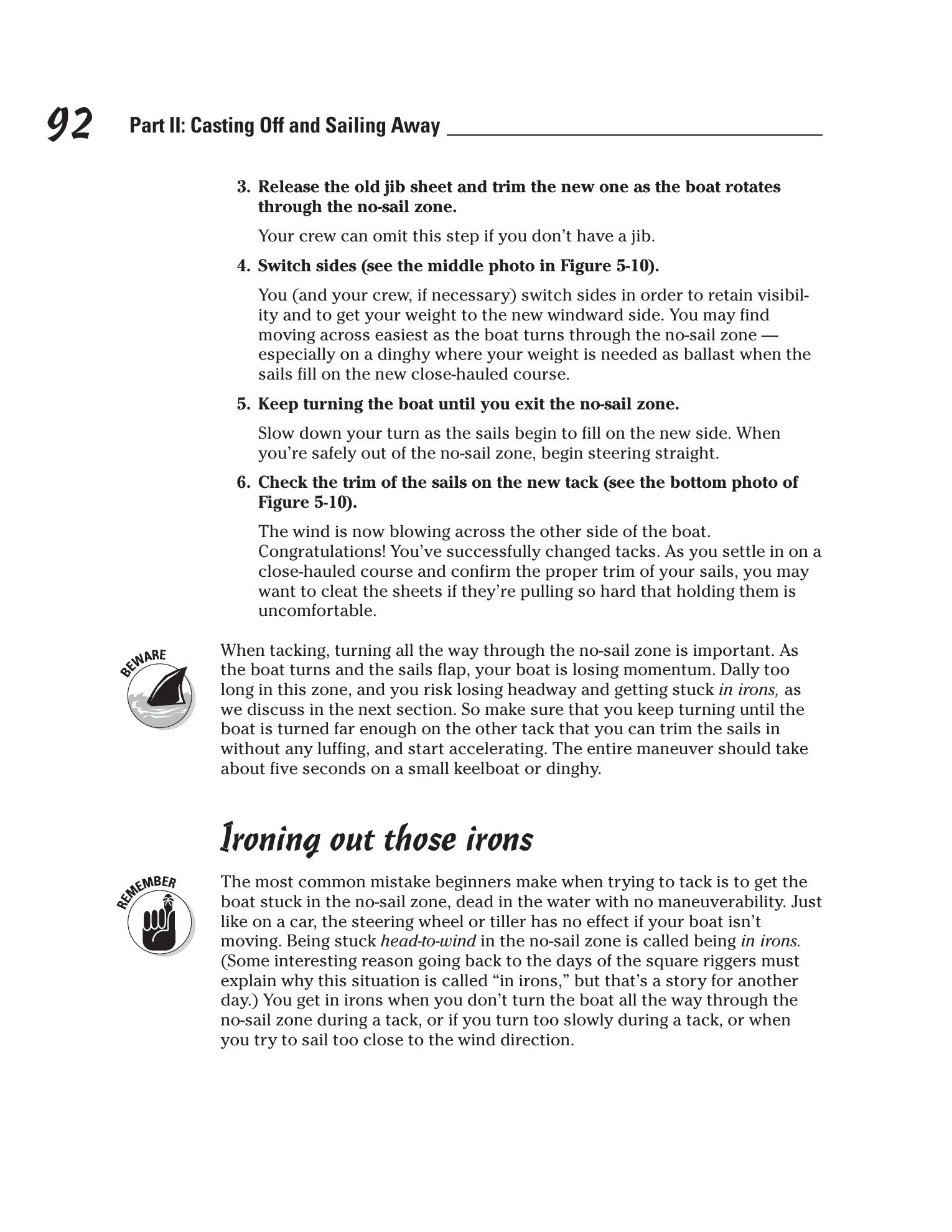 Sailing For Dummies — страница 110