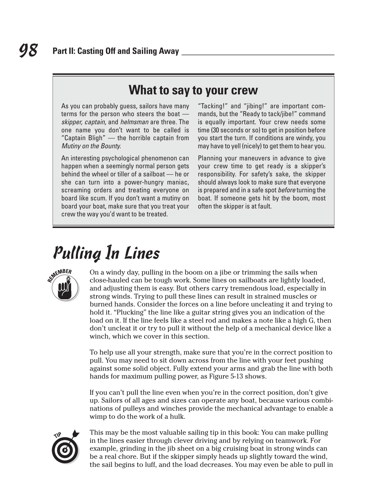 Sailing For Dummies — страница 116