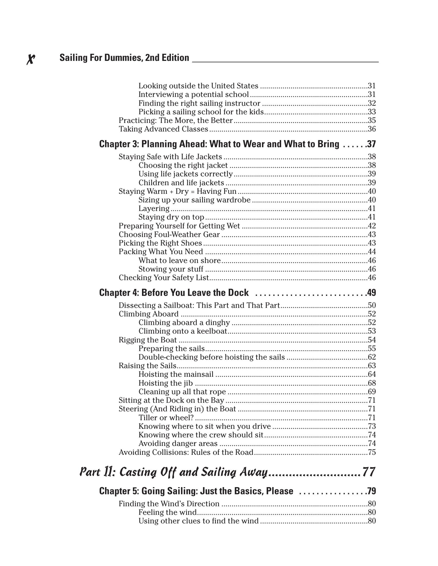 Sailing For Dummies — страница 12