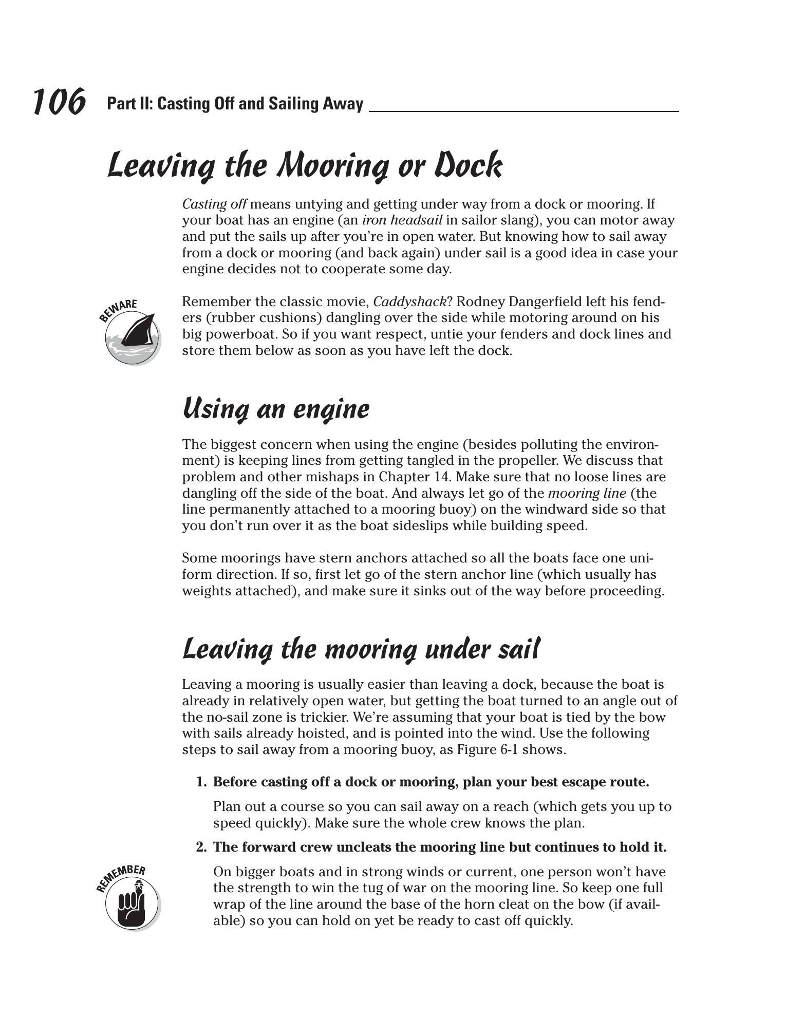 Sailing For Dummies — страница 124