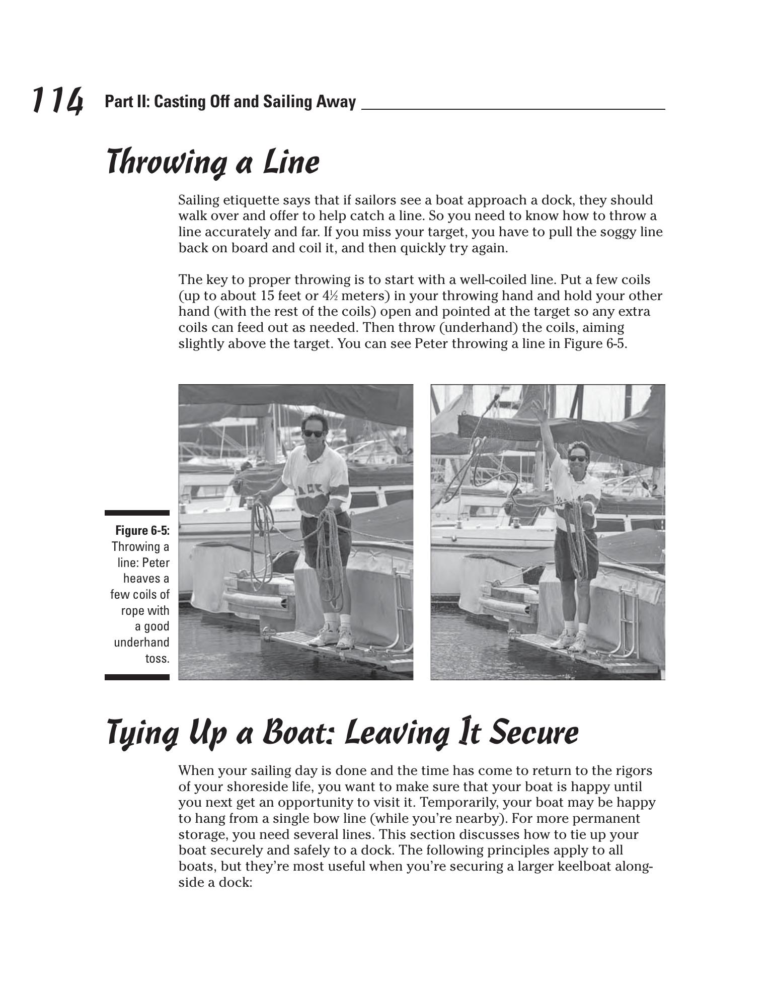 Sailing For Dummies — страница 132