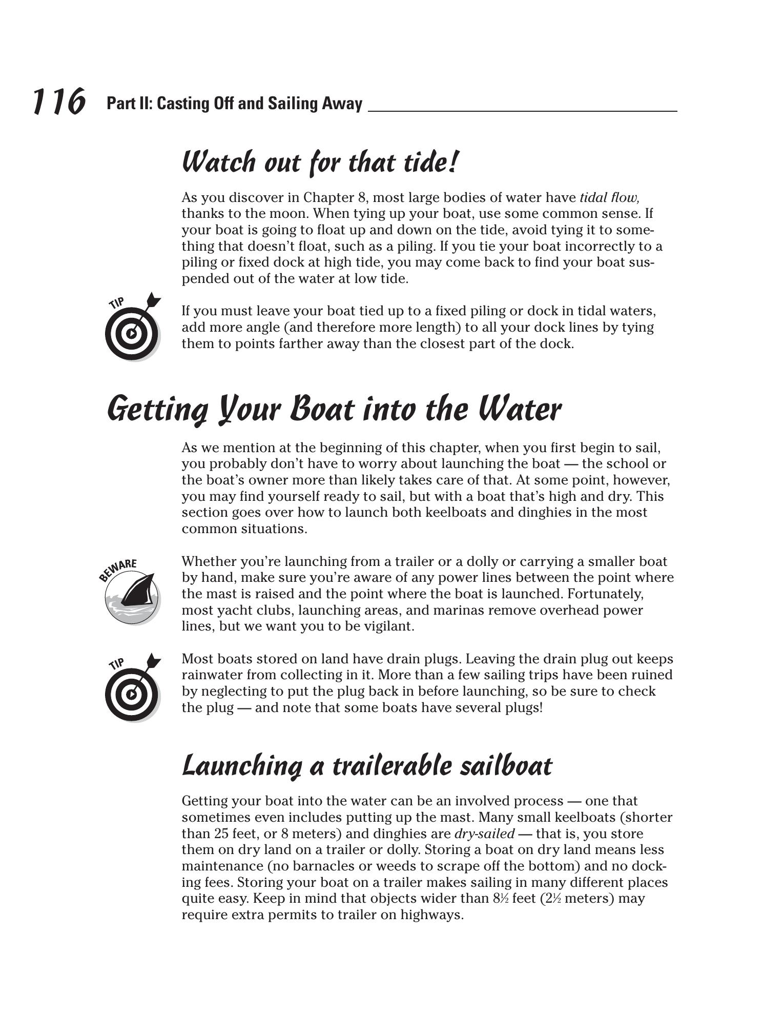 Sailing For Dummies — страница 134