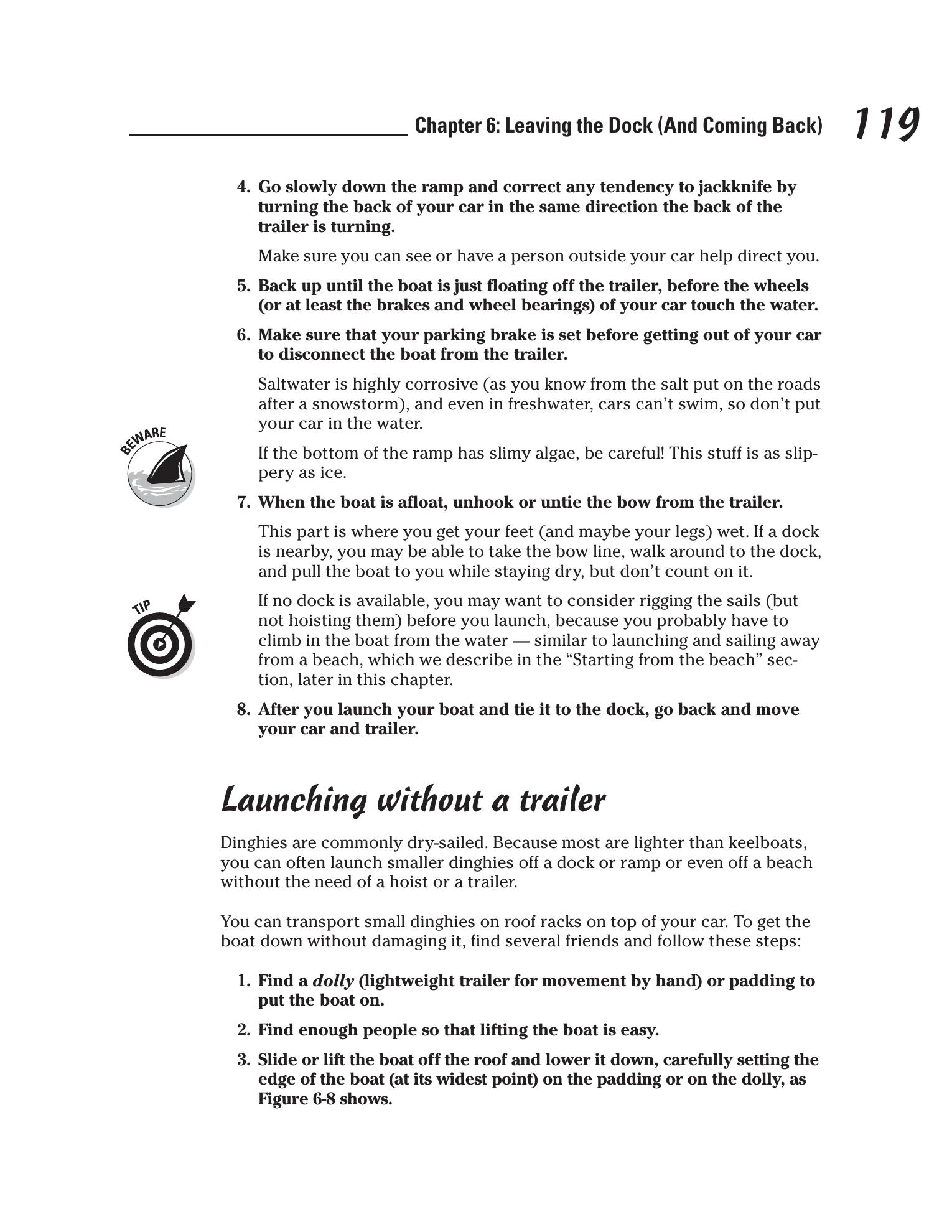 Sailing For Dummies — страница 137