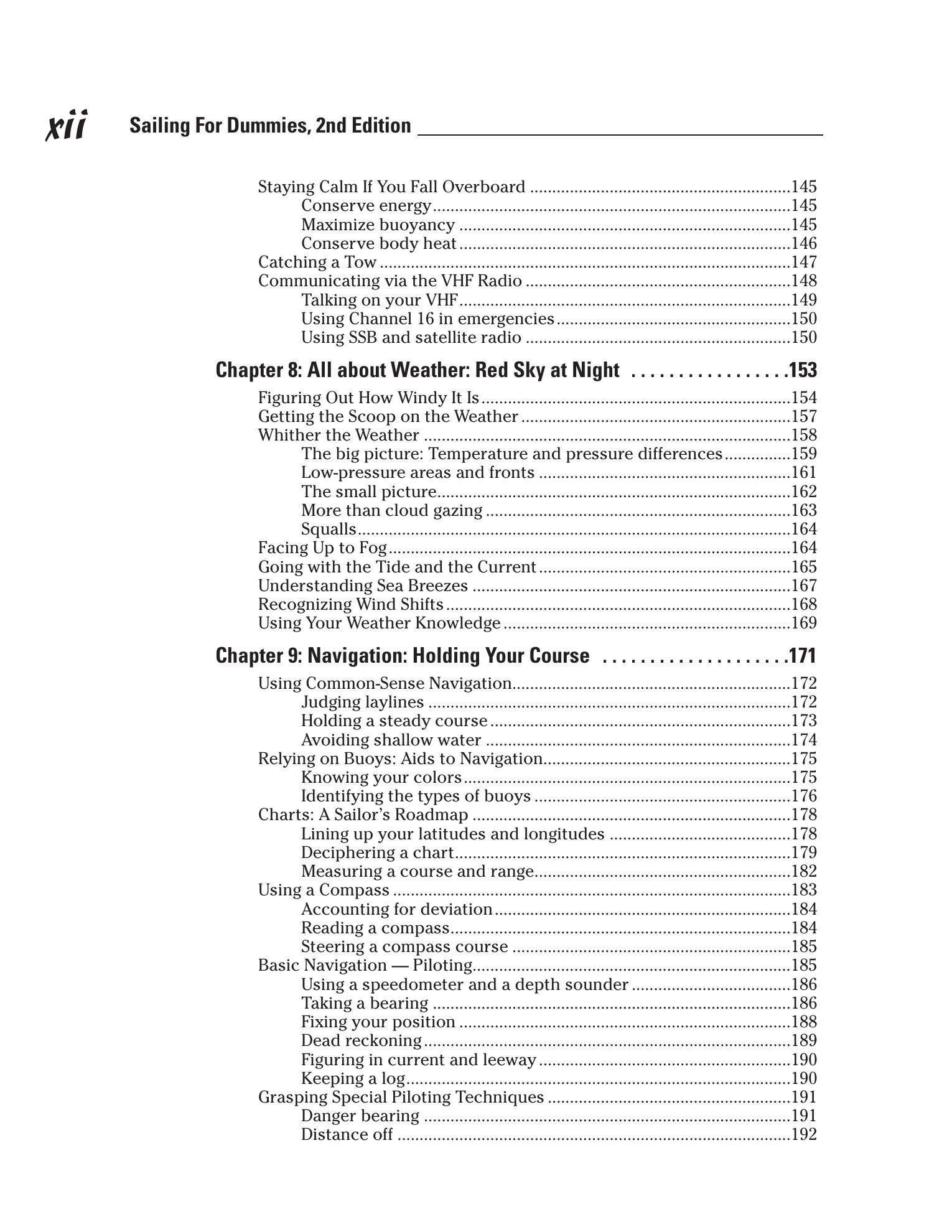 Sailing For Dummies — страница 14