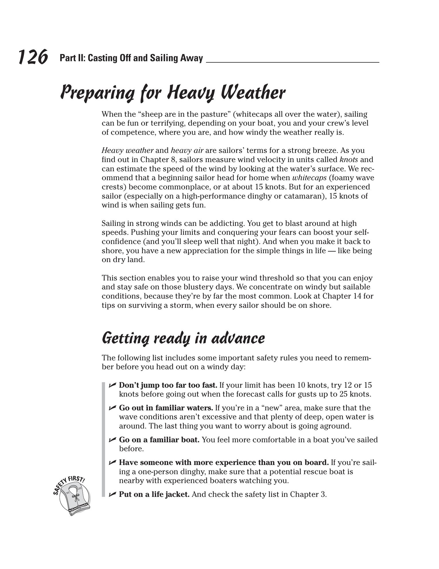 Sailing For Dummies — страница 144
