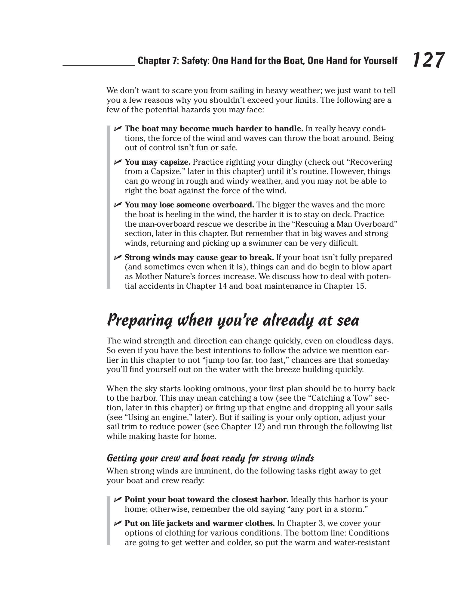Sailing For Dummies — страница 145