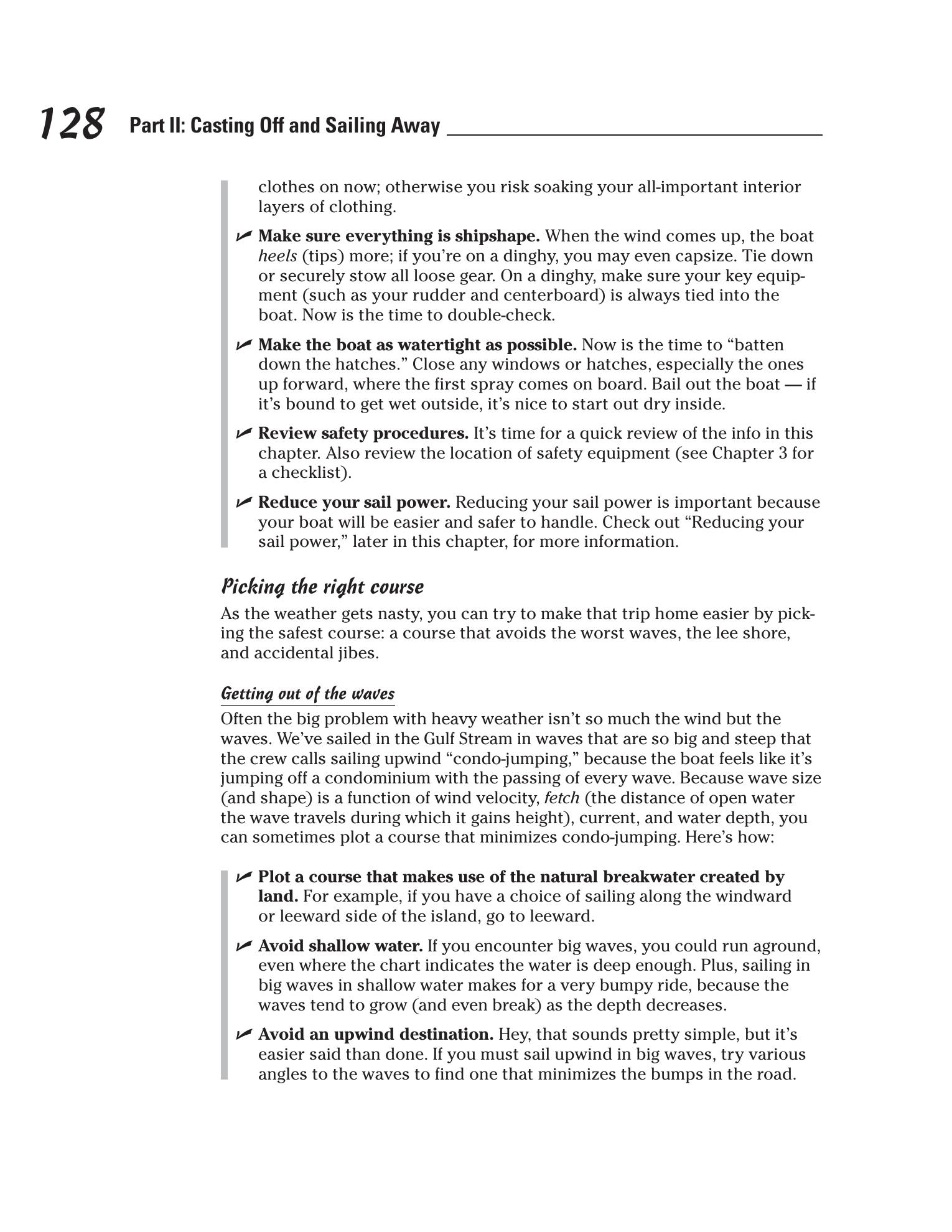 Sailing For Dummies — страница 146