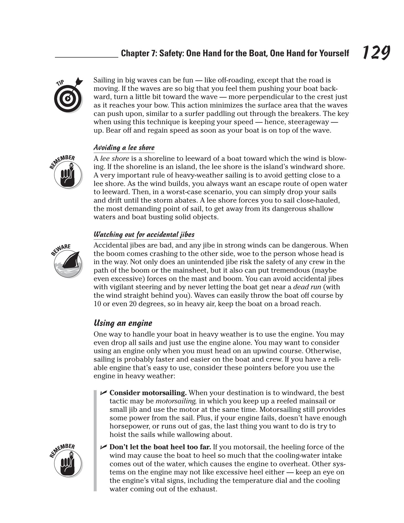 Sailing For Dummies — страница 147