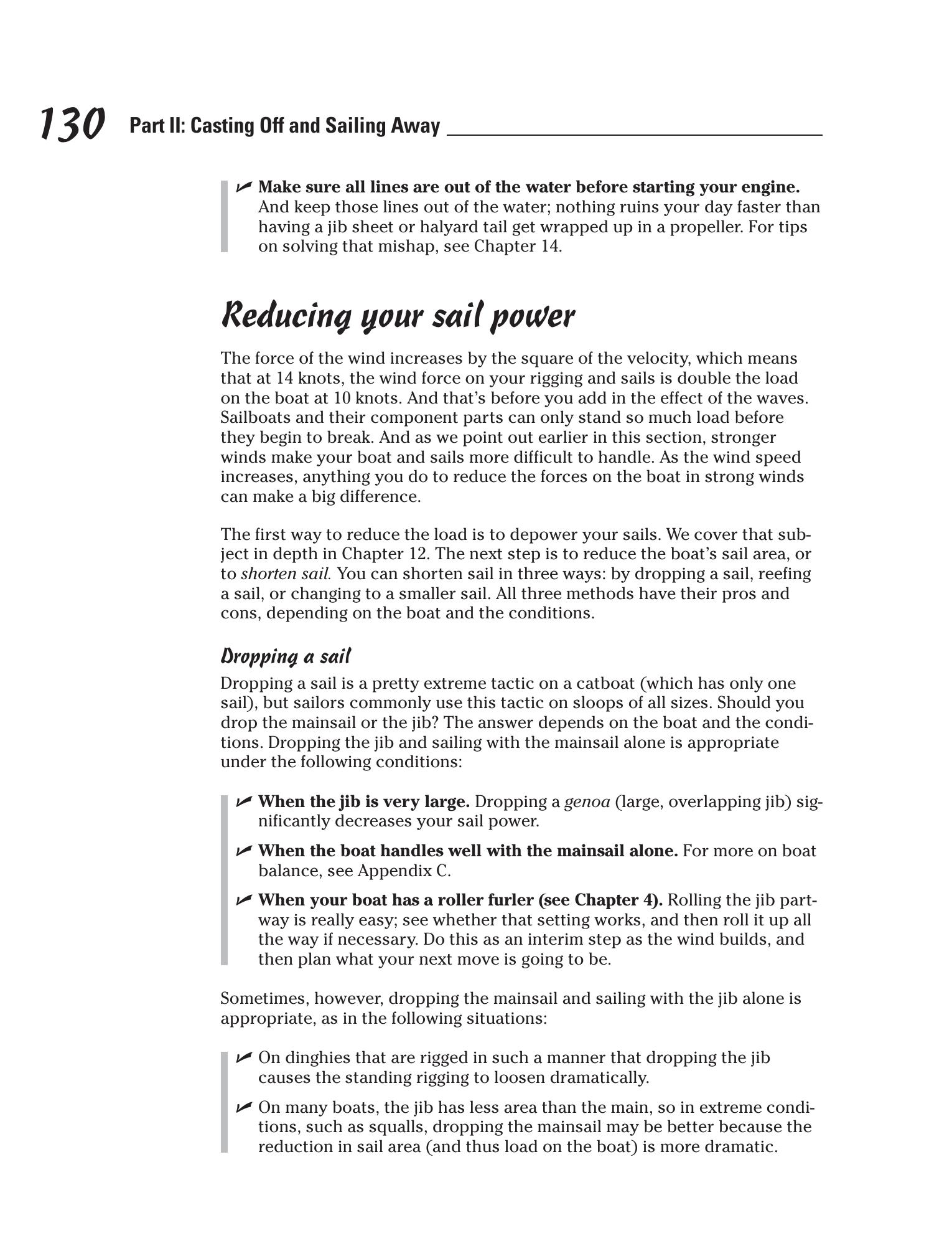 Sailing For Dummies — страница 148