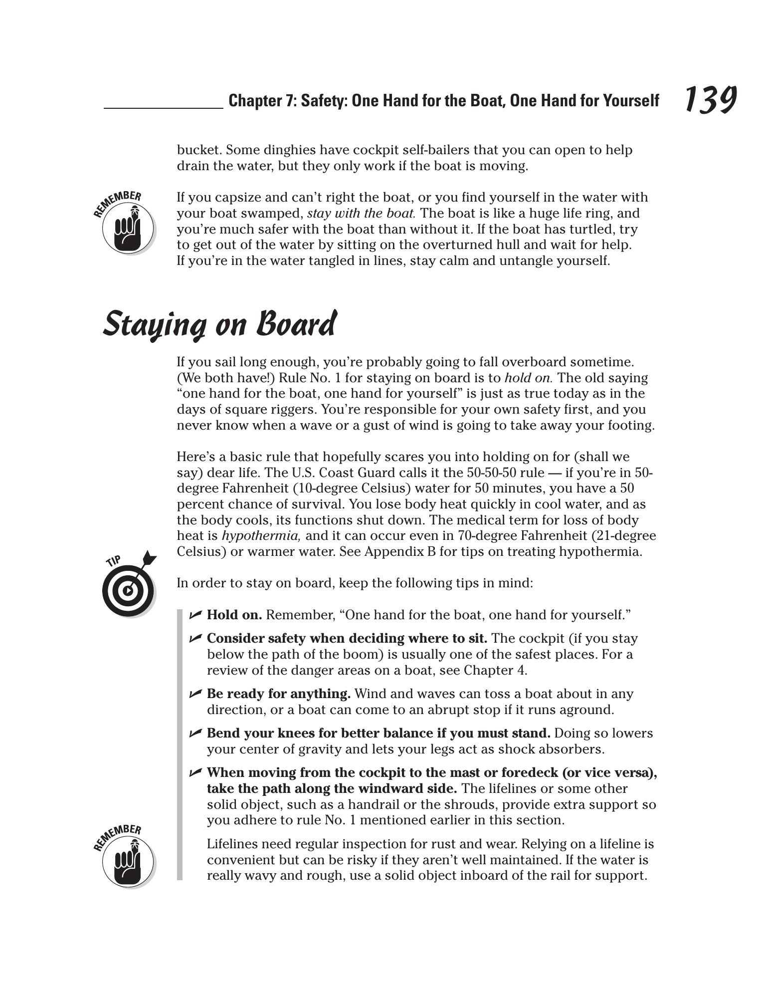 Sailing For Dummies — страница 157