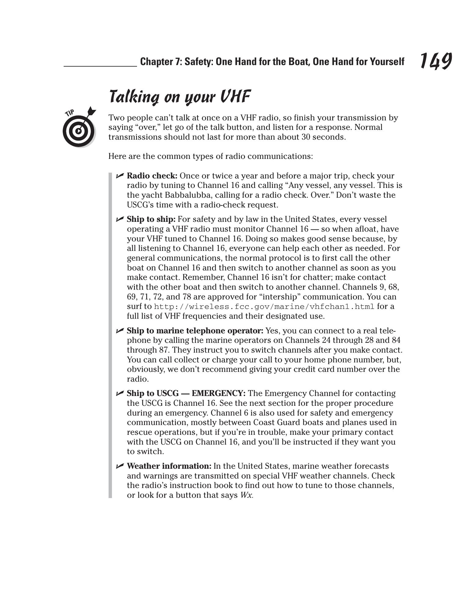 Sailing For Dummies — страница 167