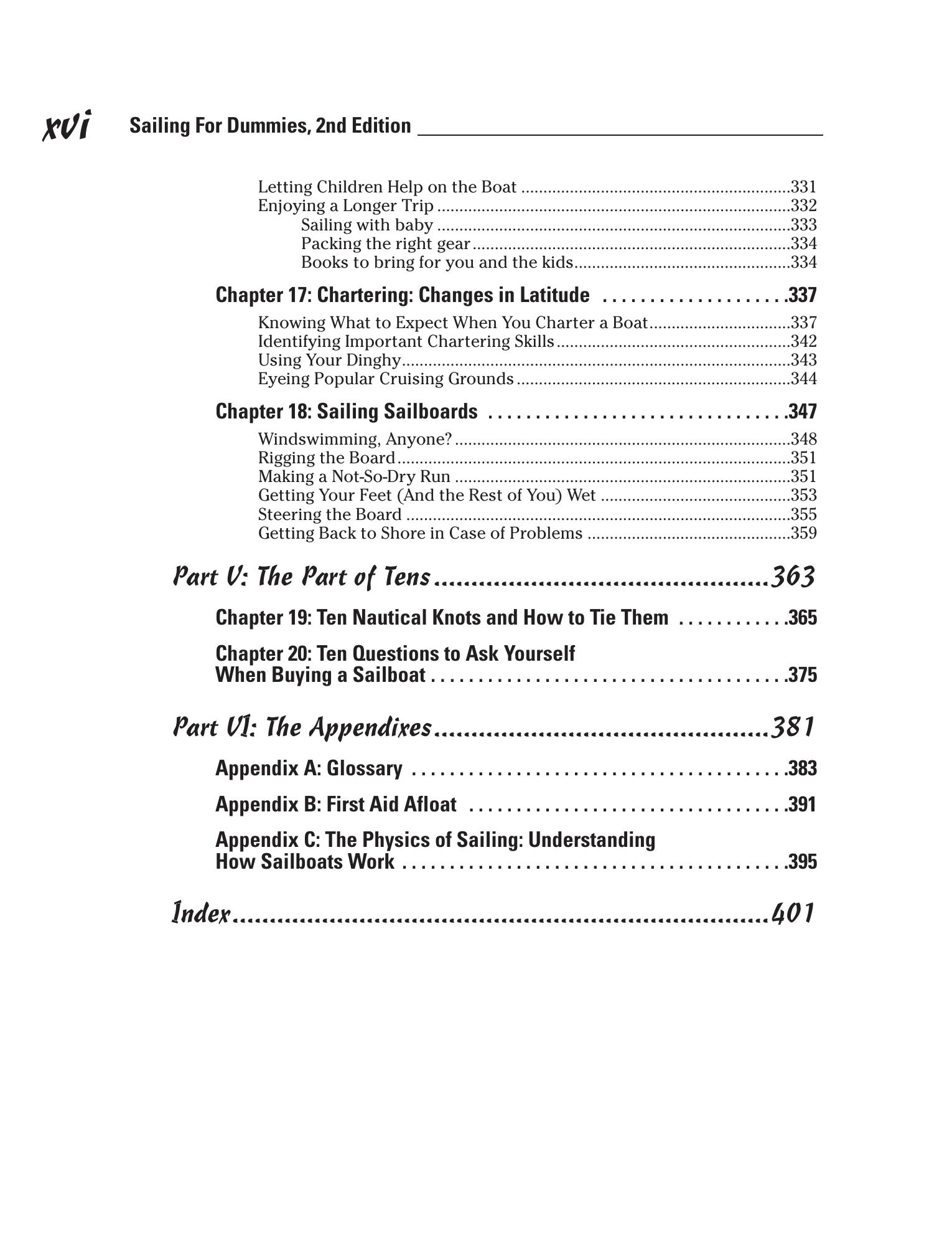 Sailing For Dummies — страница 18