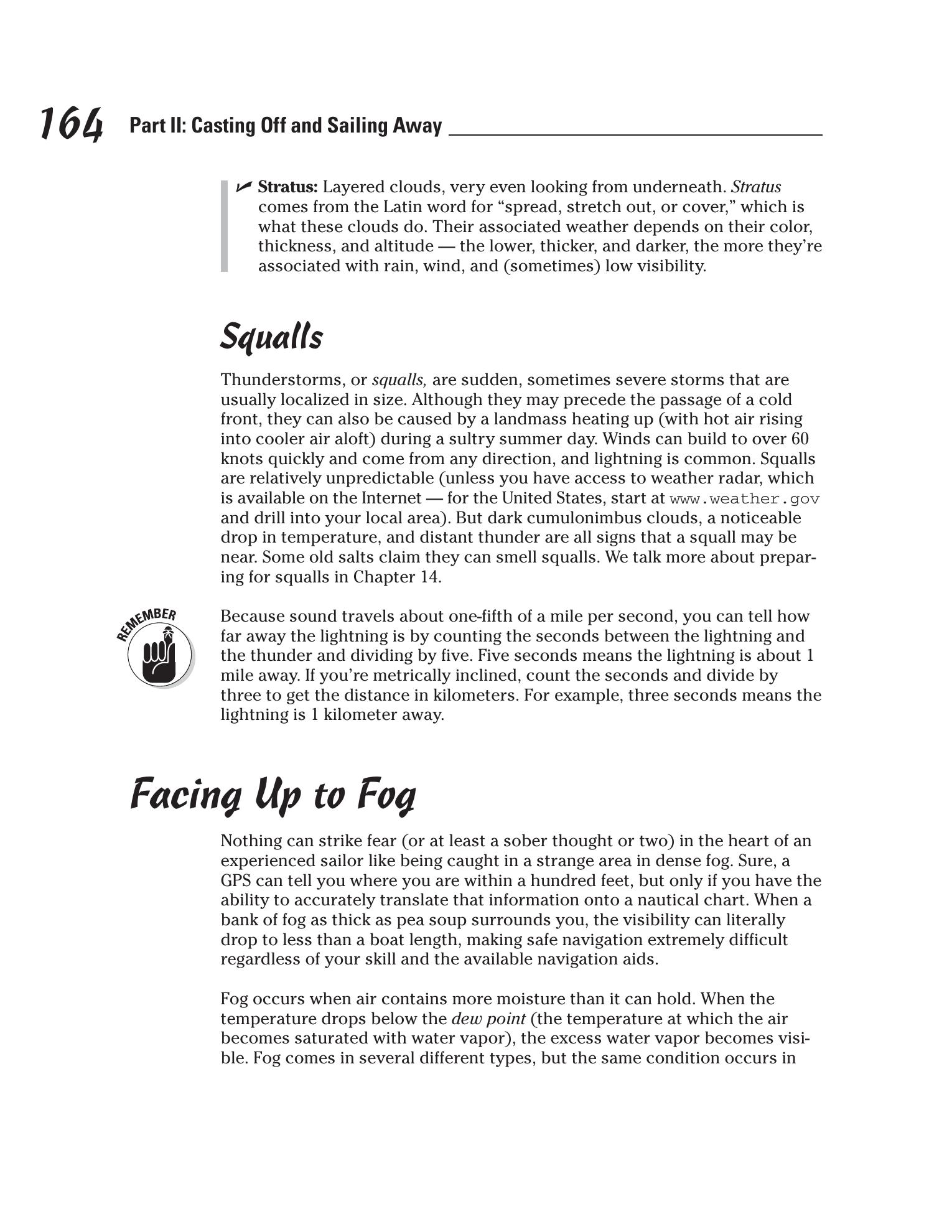 Sailing For Dummies — страница 182
