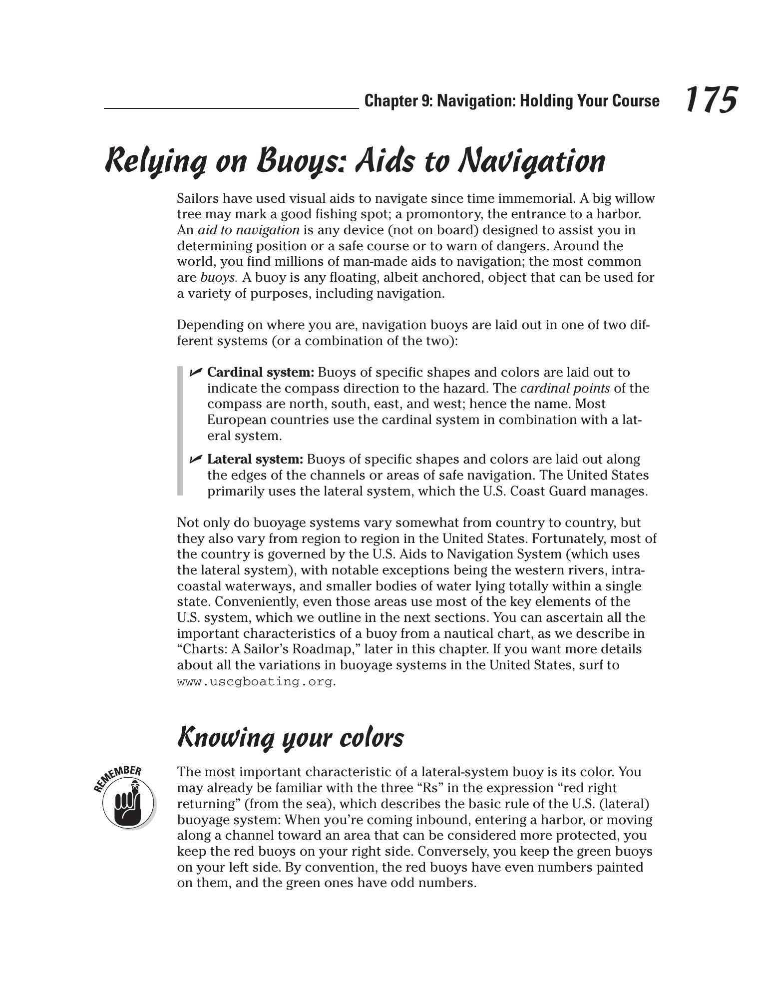 Sailing For Dummies — страница 193