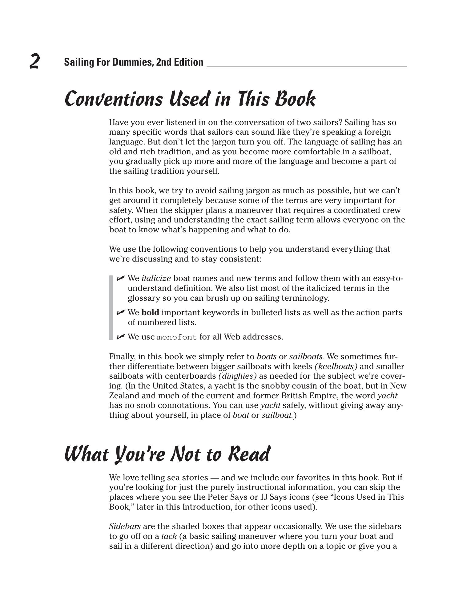 Sailing For Dummies — страница 20