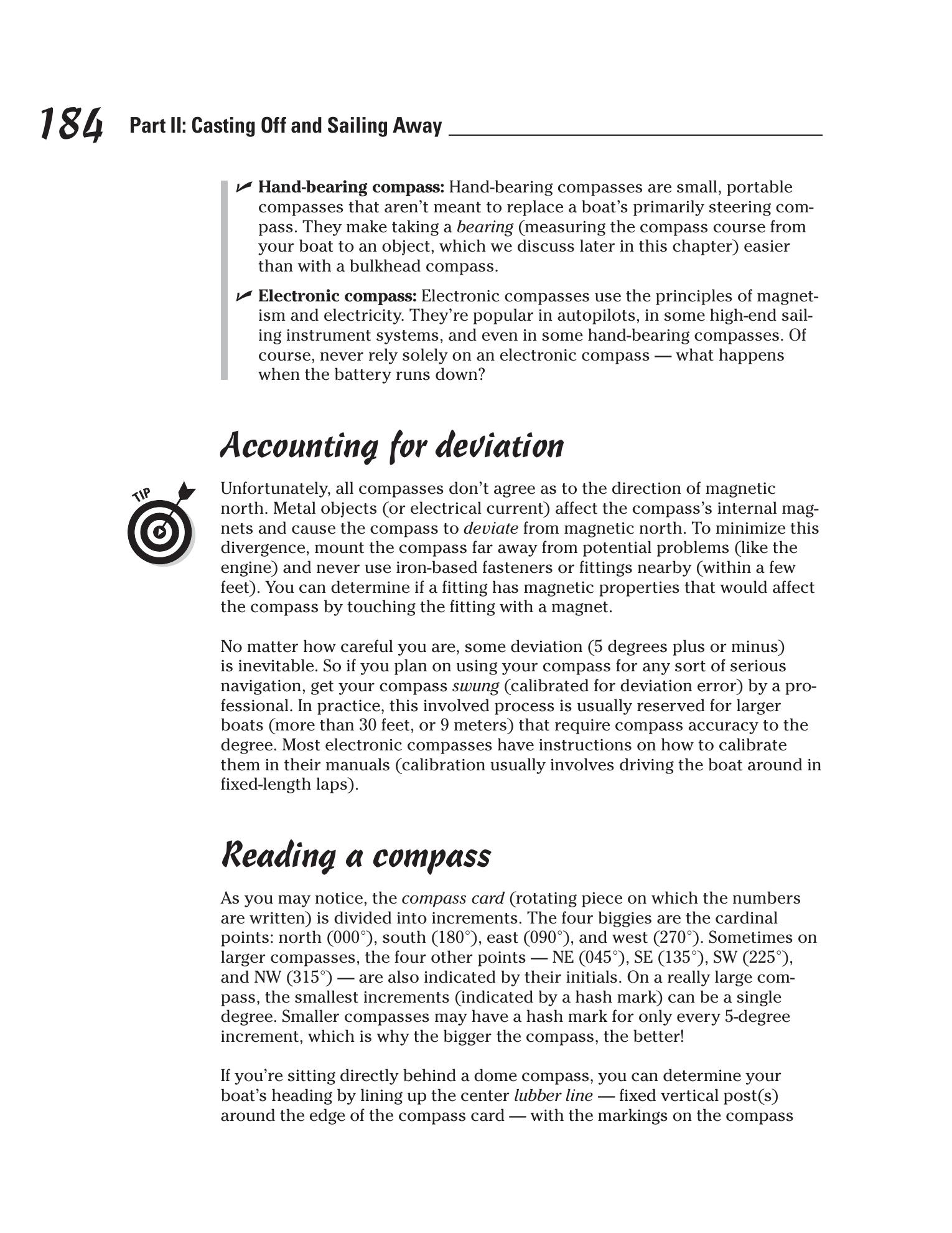 Sailing For Dummies — страница 202