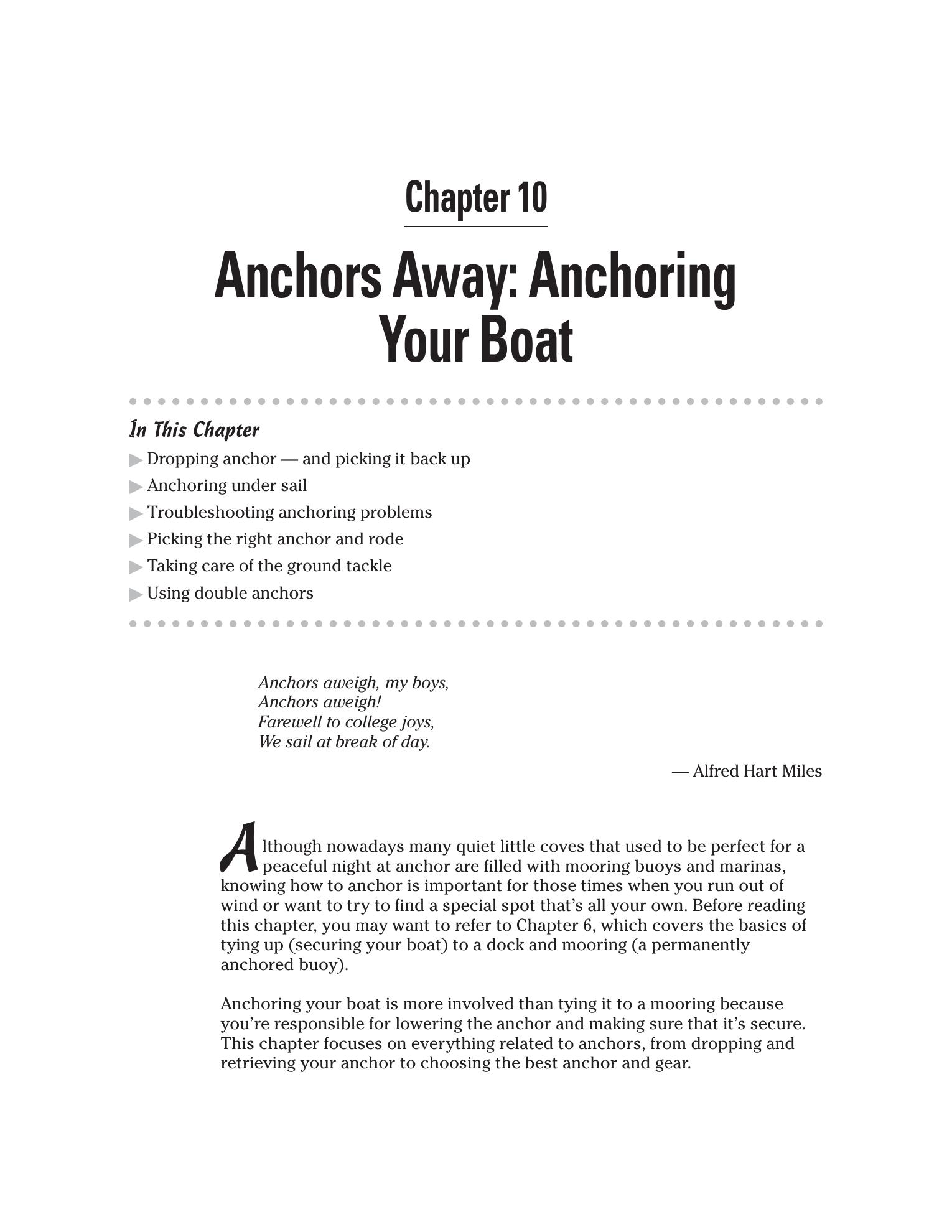 Sailing For Dummies — страница 219