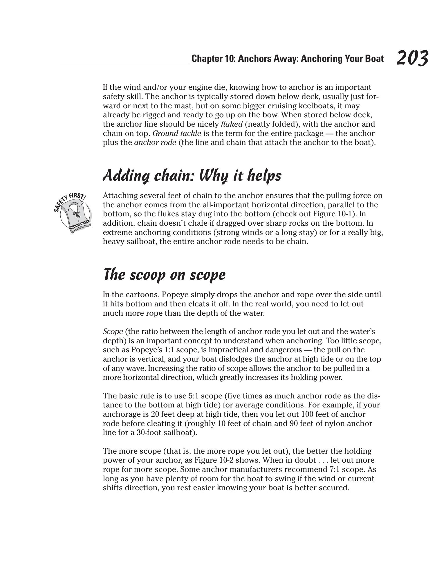 Sailing For Dummies — страница 221