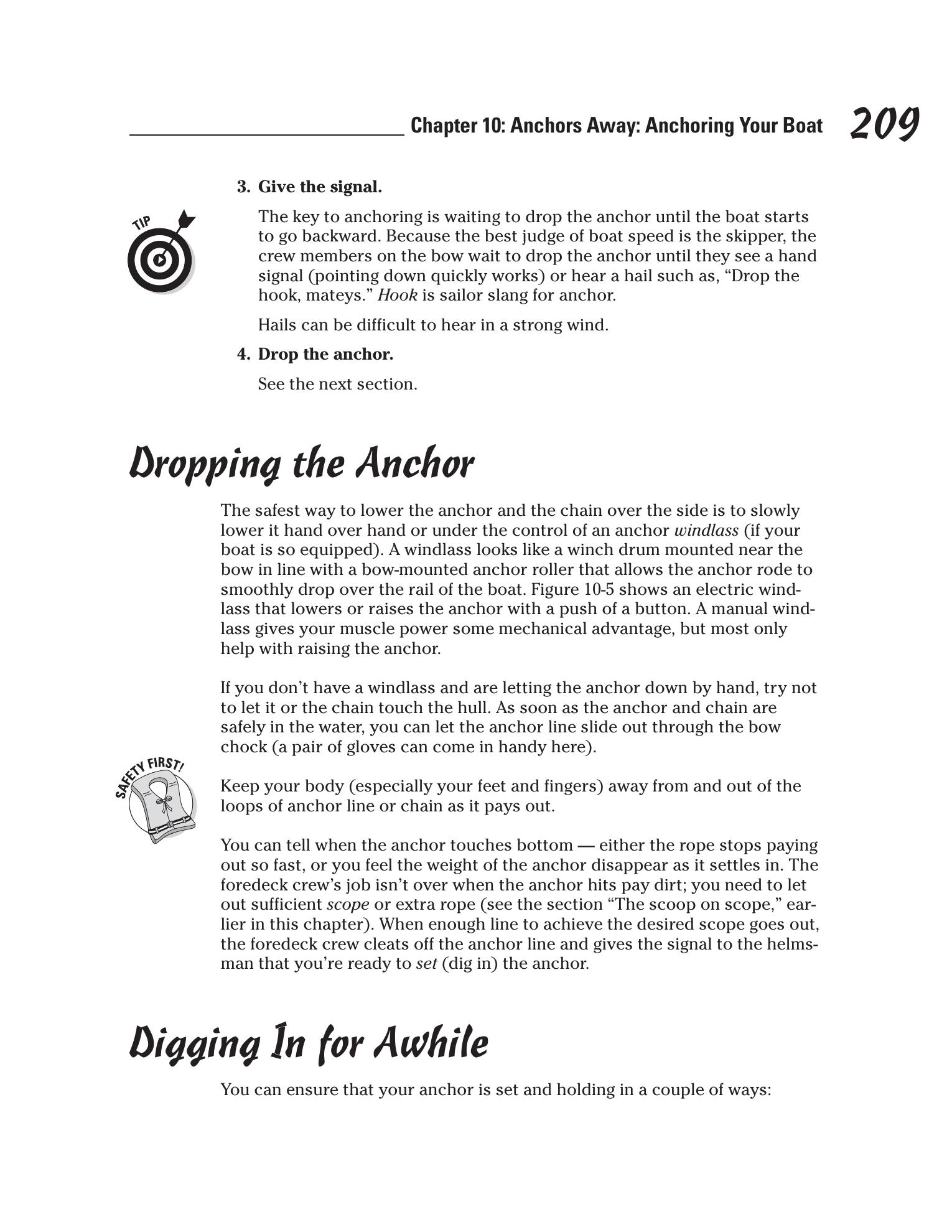 Sailing For Dummies — страница 227