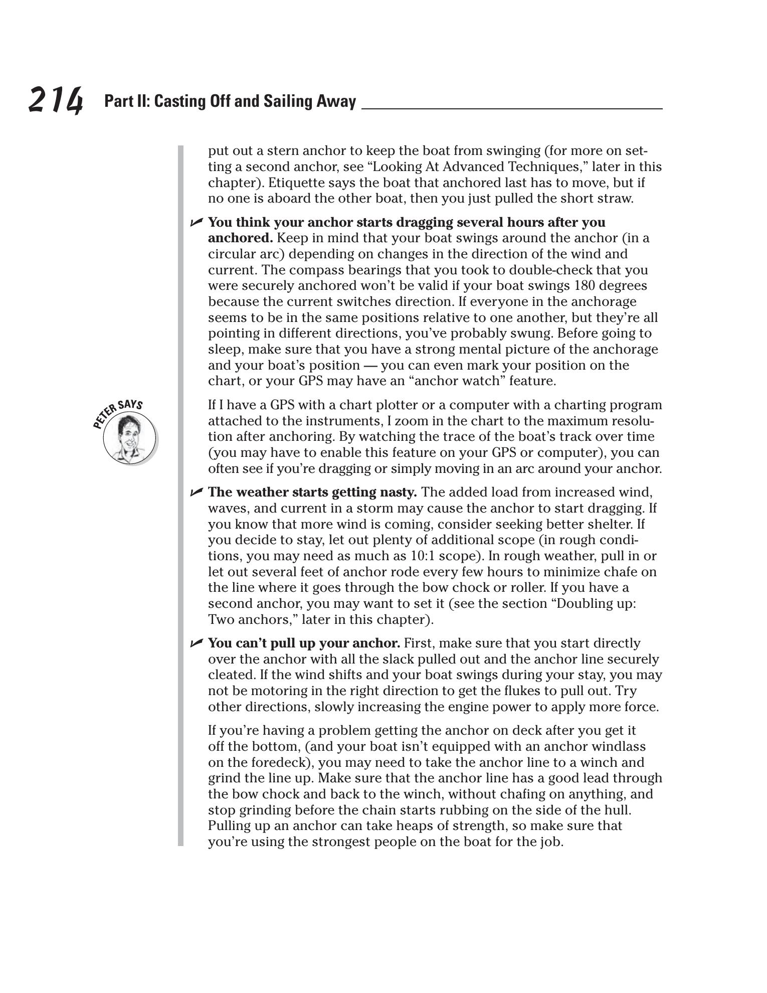 Sailing For Dummies — страница 232