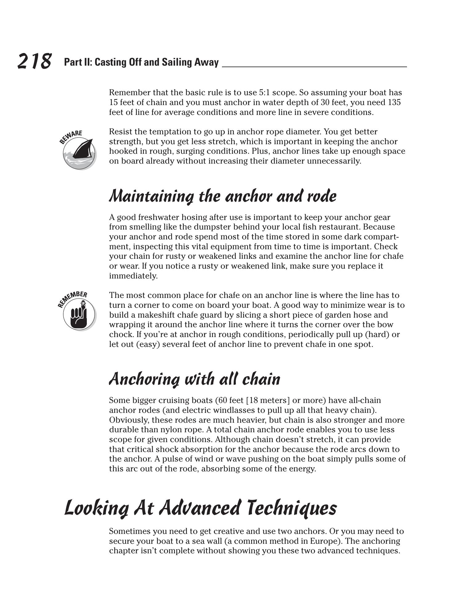 Sailing For Dummies — страница 236