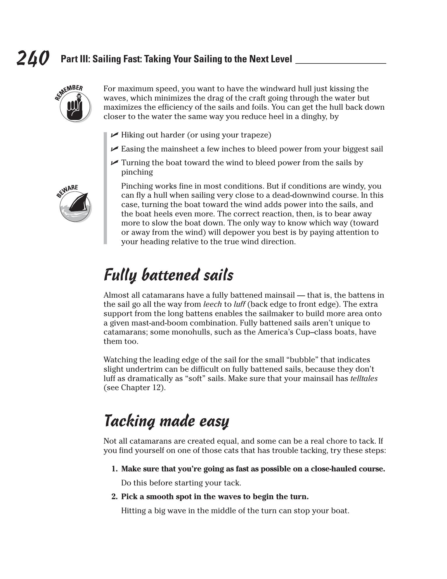 Sailing For Dummies — страница 258
