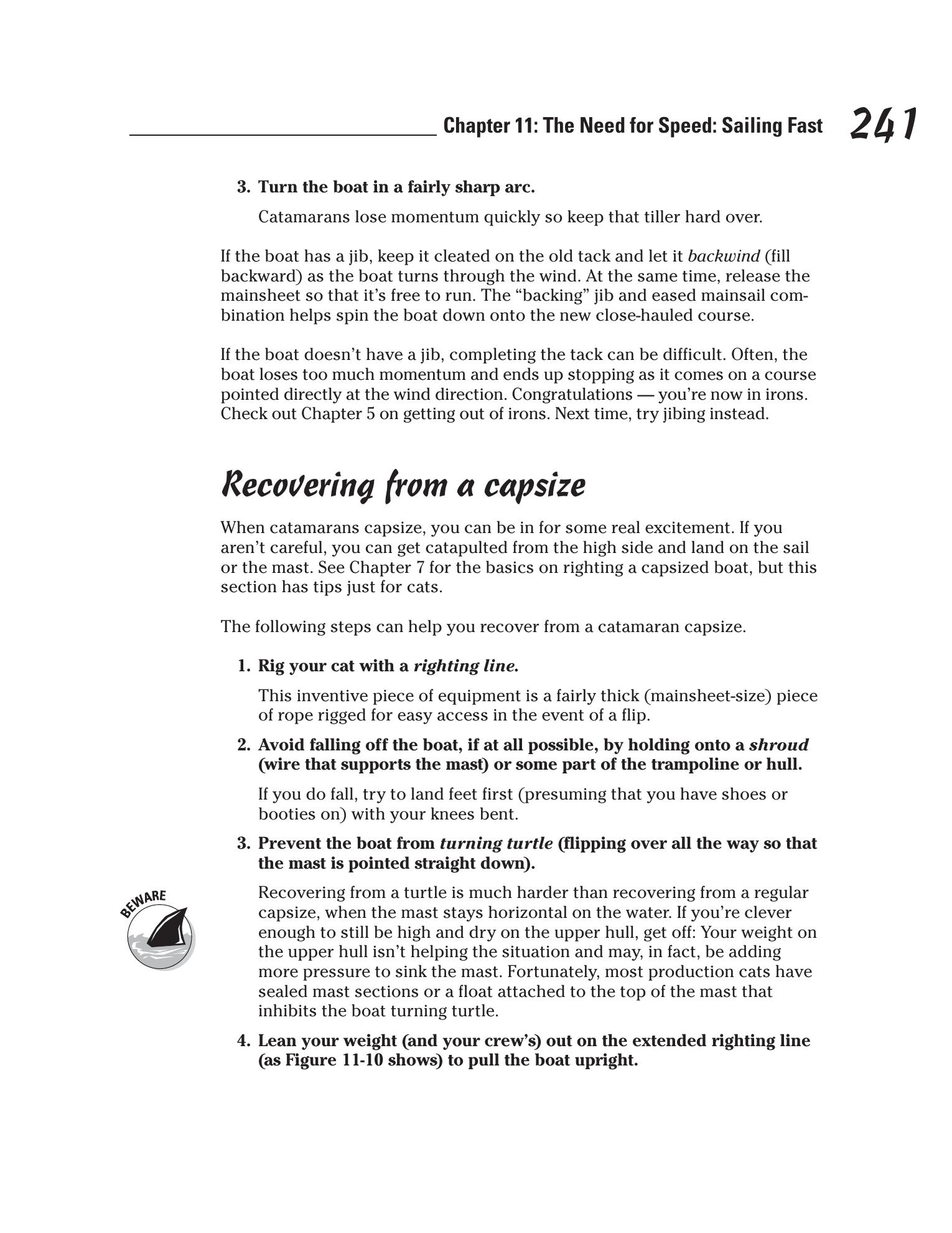 Sailing For Dummies — страница 259