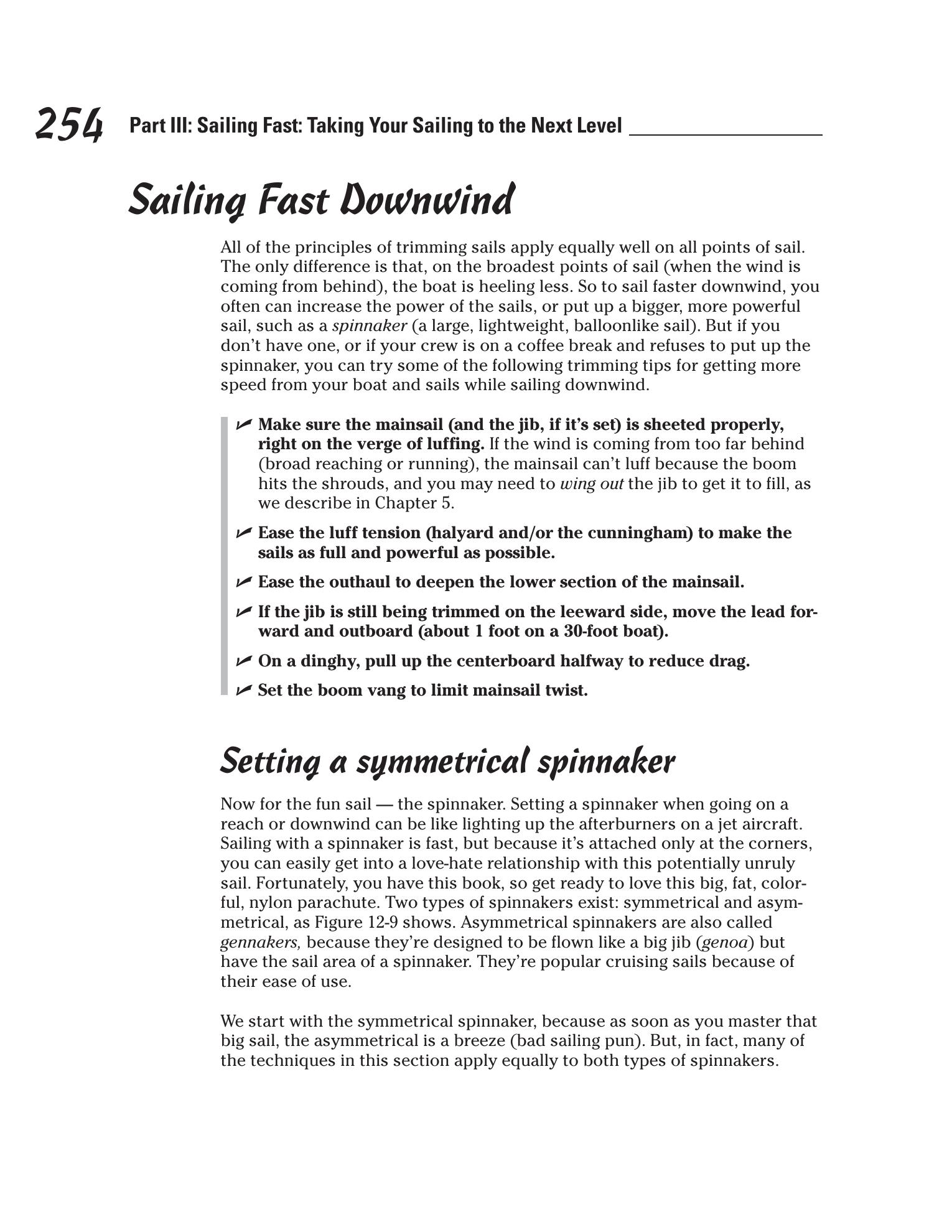 Sailing For Dummies — страница 272