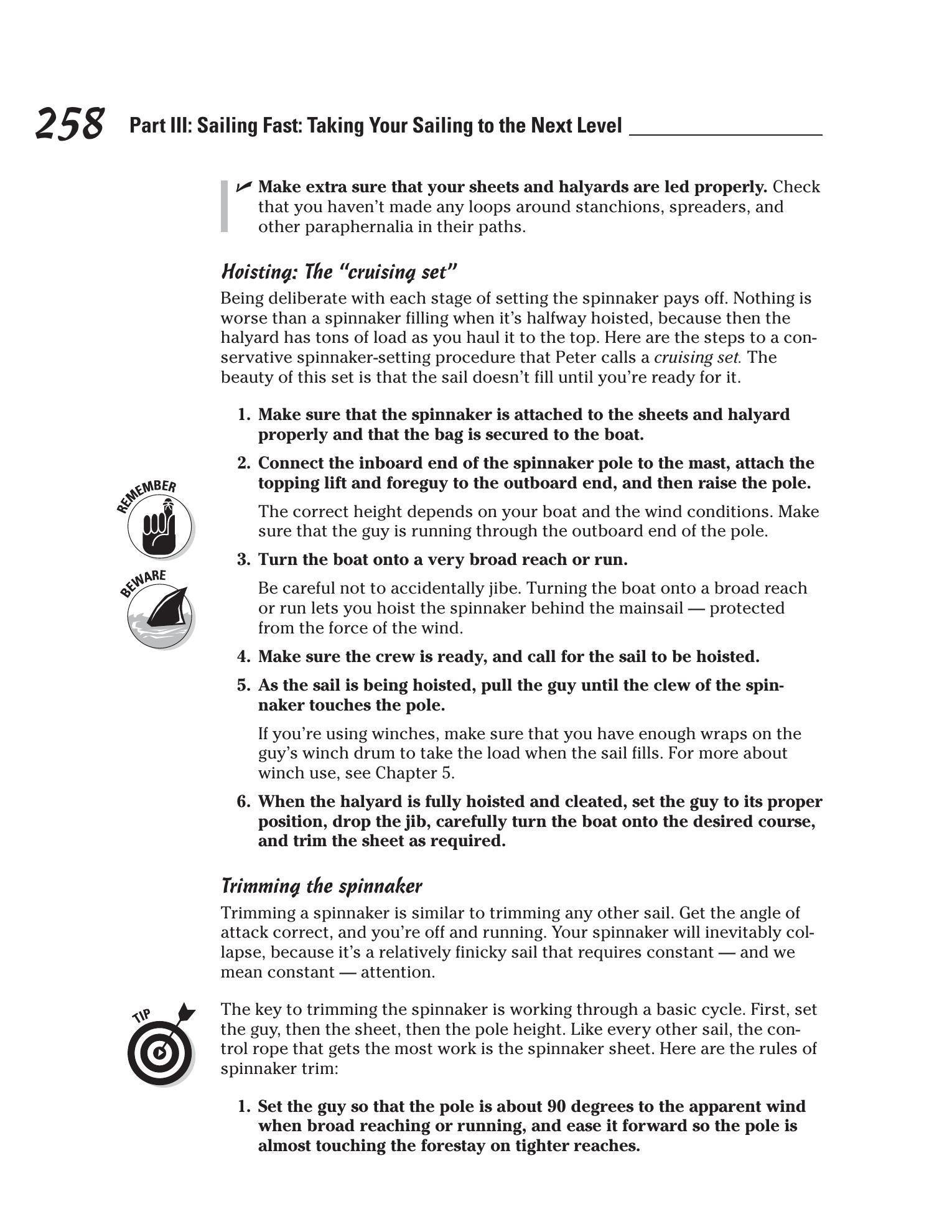 Sailing For Dummies — страница 276