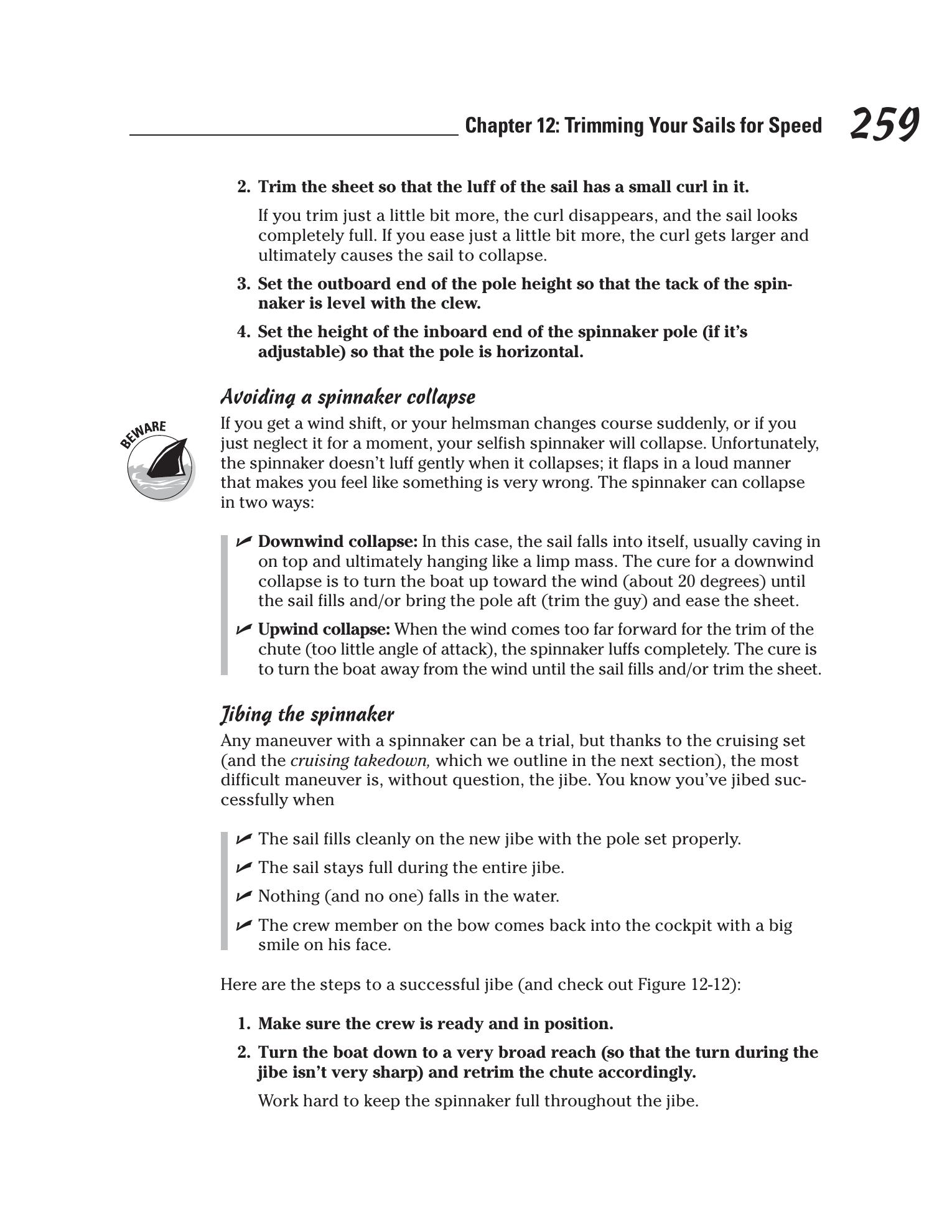 Sailing For Dummies — страница 277
