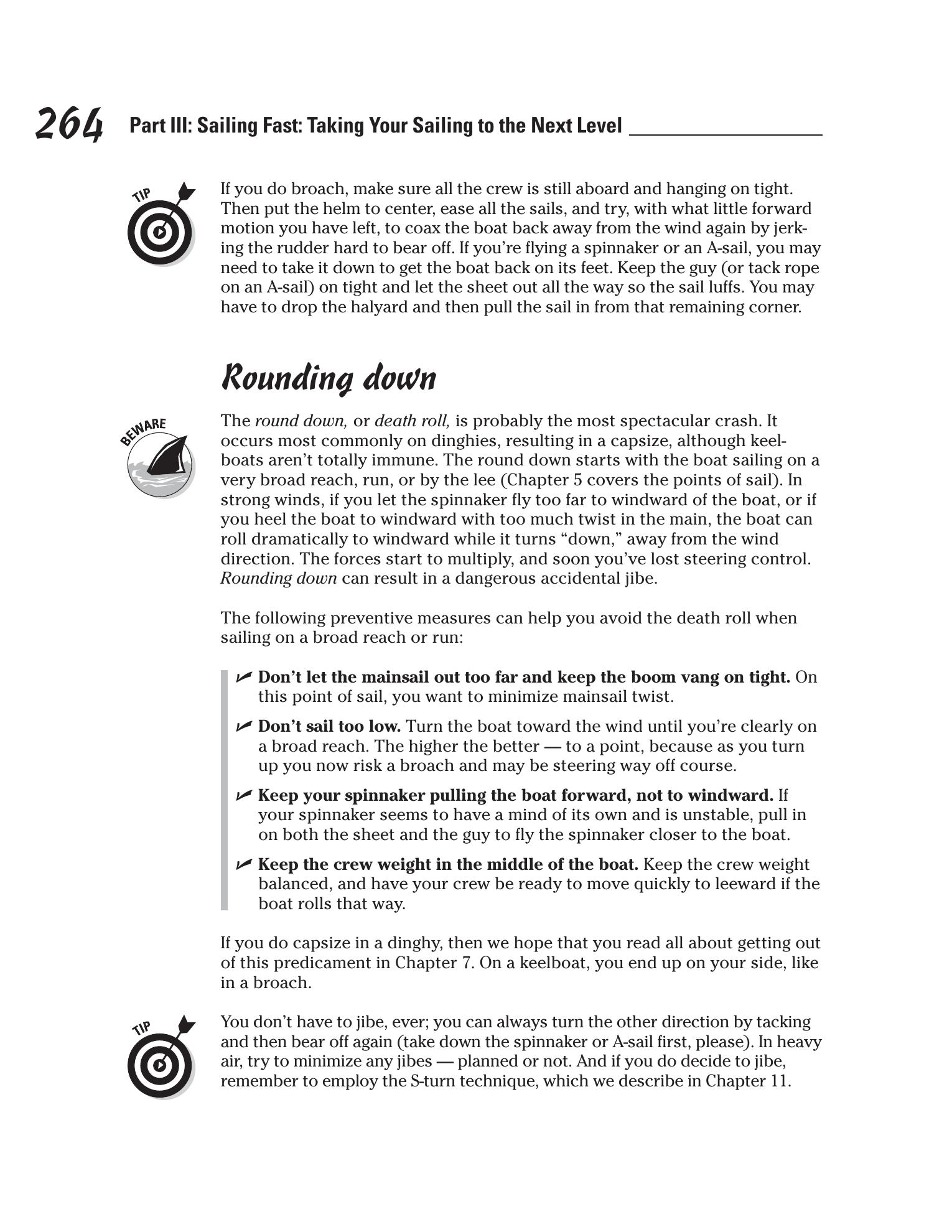 Sailing For Dummies — страница 282