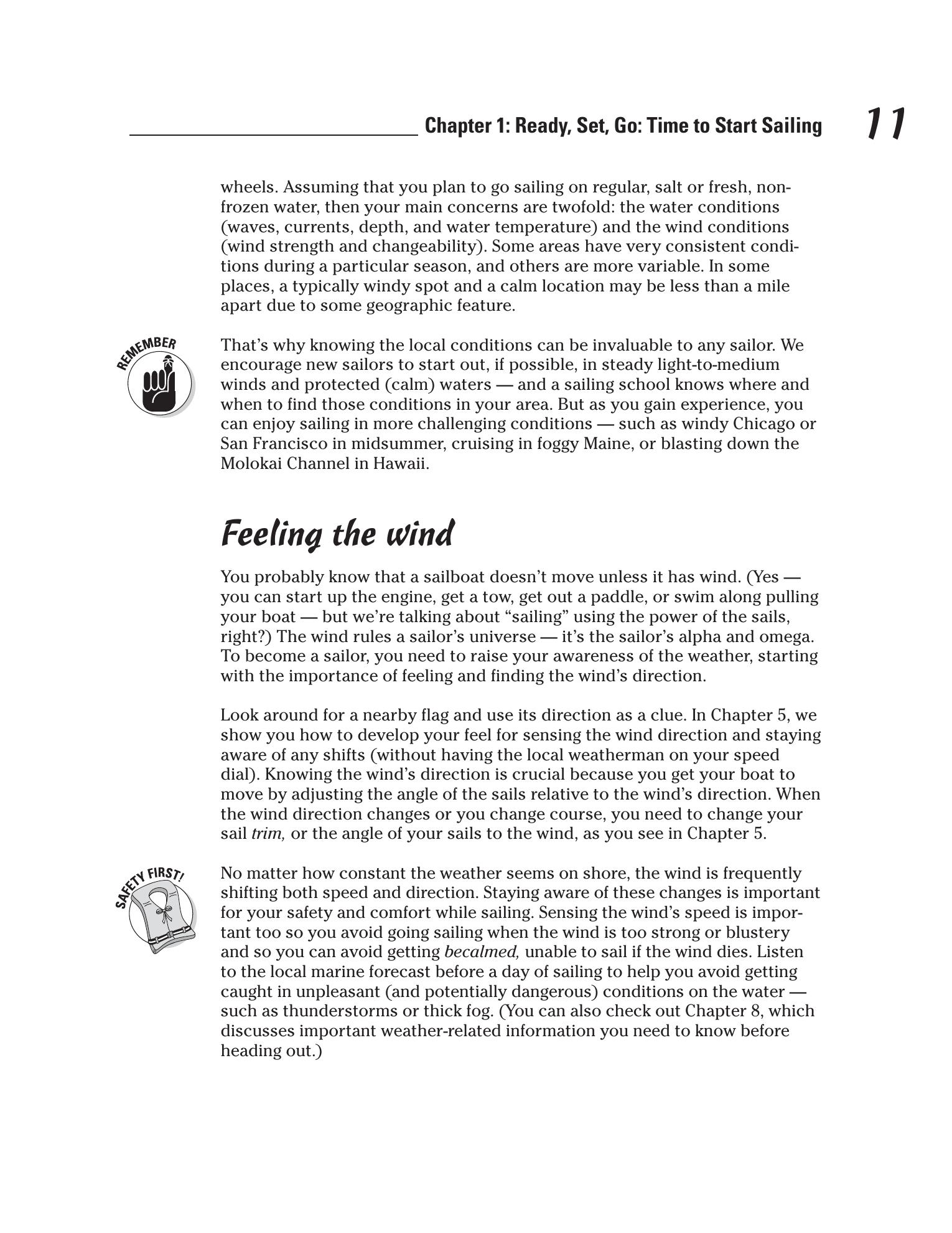 Sailing For Dummies — страница 29