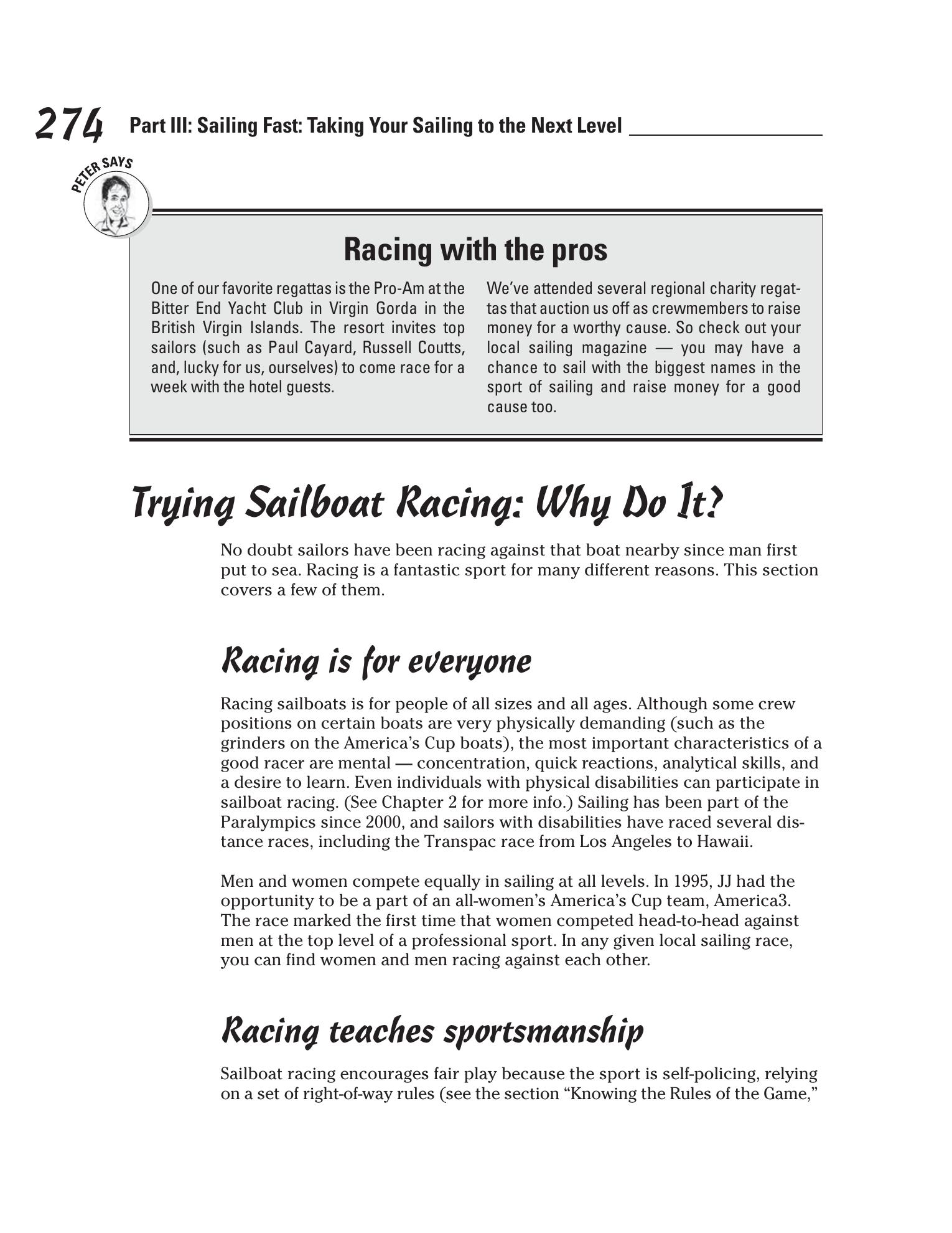 Sailing For Dummies — страница 292