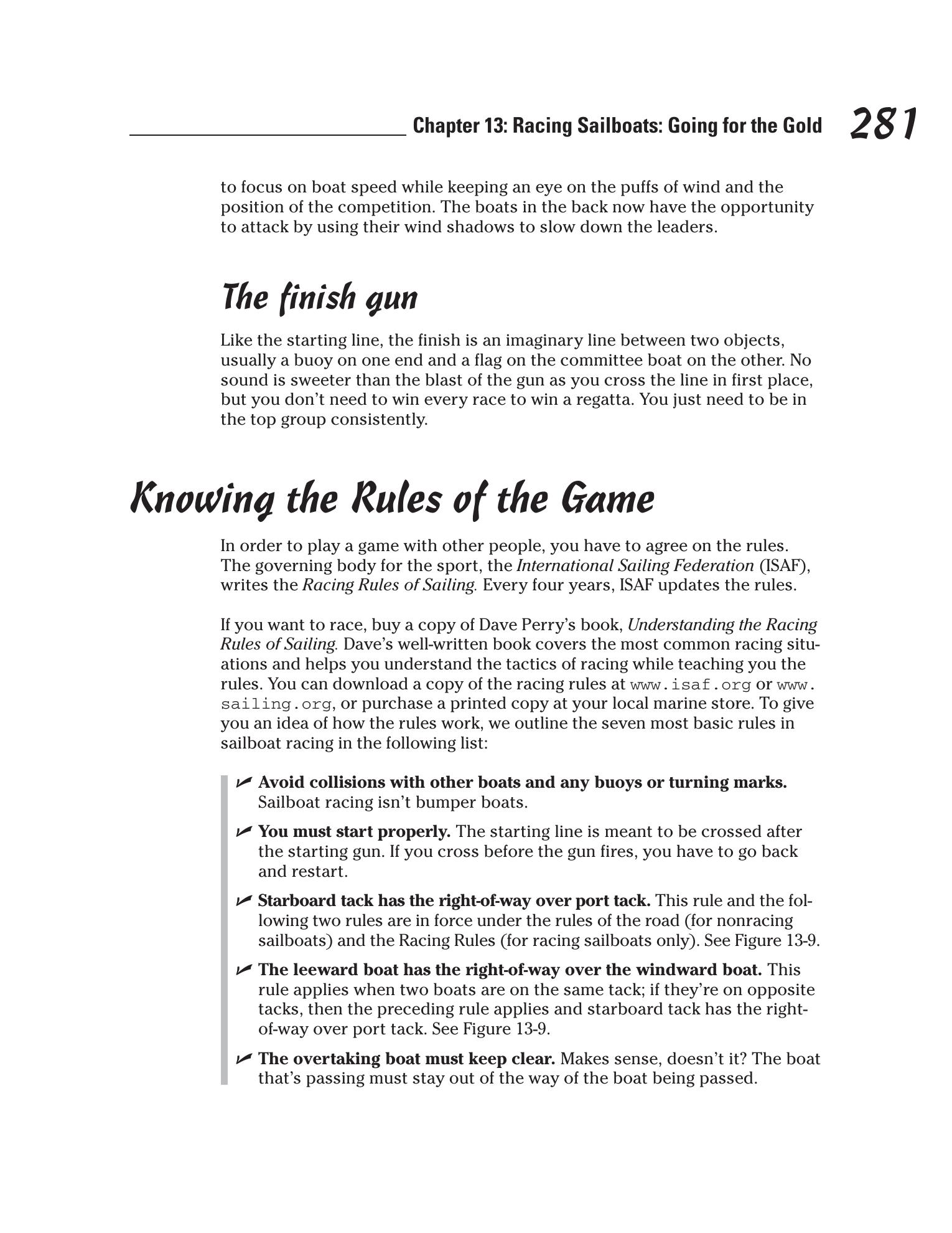Sailing For Dummies — страница 299